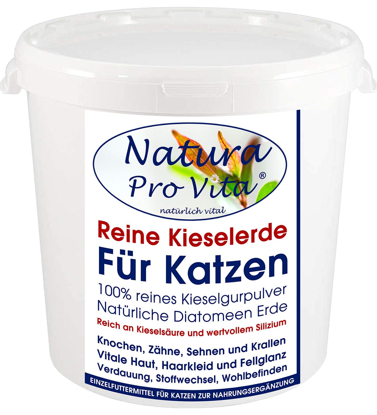 Natura Pro Vita Pebble Earth - Natural Silicon Cure & Silica for Cats | Pure Feed Additive for Skin Fur Claws Bones & Digestion | 500g - Buy Online on GoSupps.com