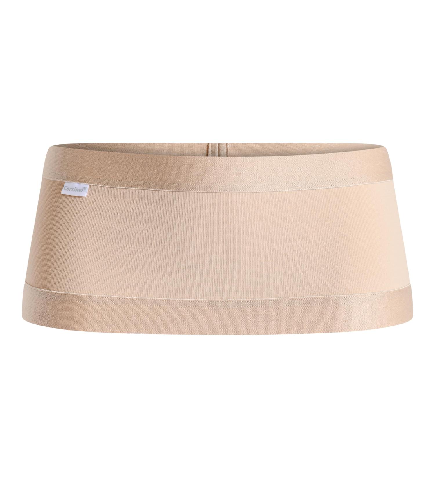 Corsinel abdominal bandage for stoma parastomal hernias umbilical and inguinal hernia en-loading for more mobility Elastic belly bandage for optimal seat & smooth body contours 15 cm high beige s s beige- box