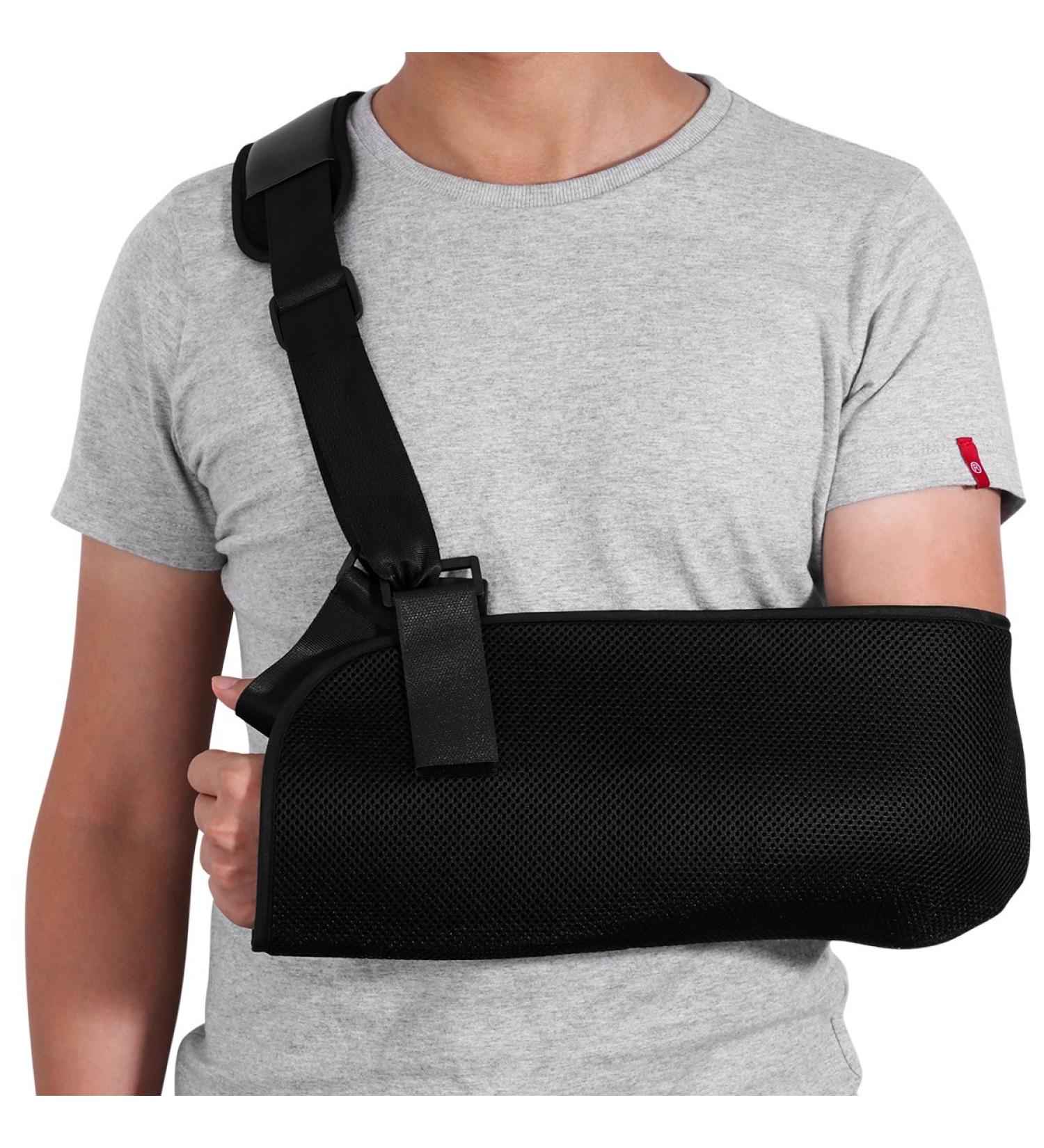 Healifty Adjustable Arm Sling for Shoulder Support | Crossbreaks Dislocations Sprains & Cuffs Relief - Ideal for International Shipping - Buy Online on GoSupps.com