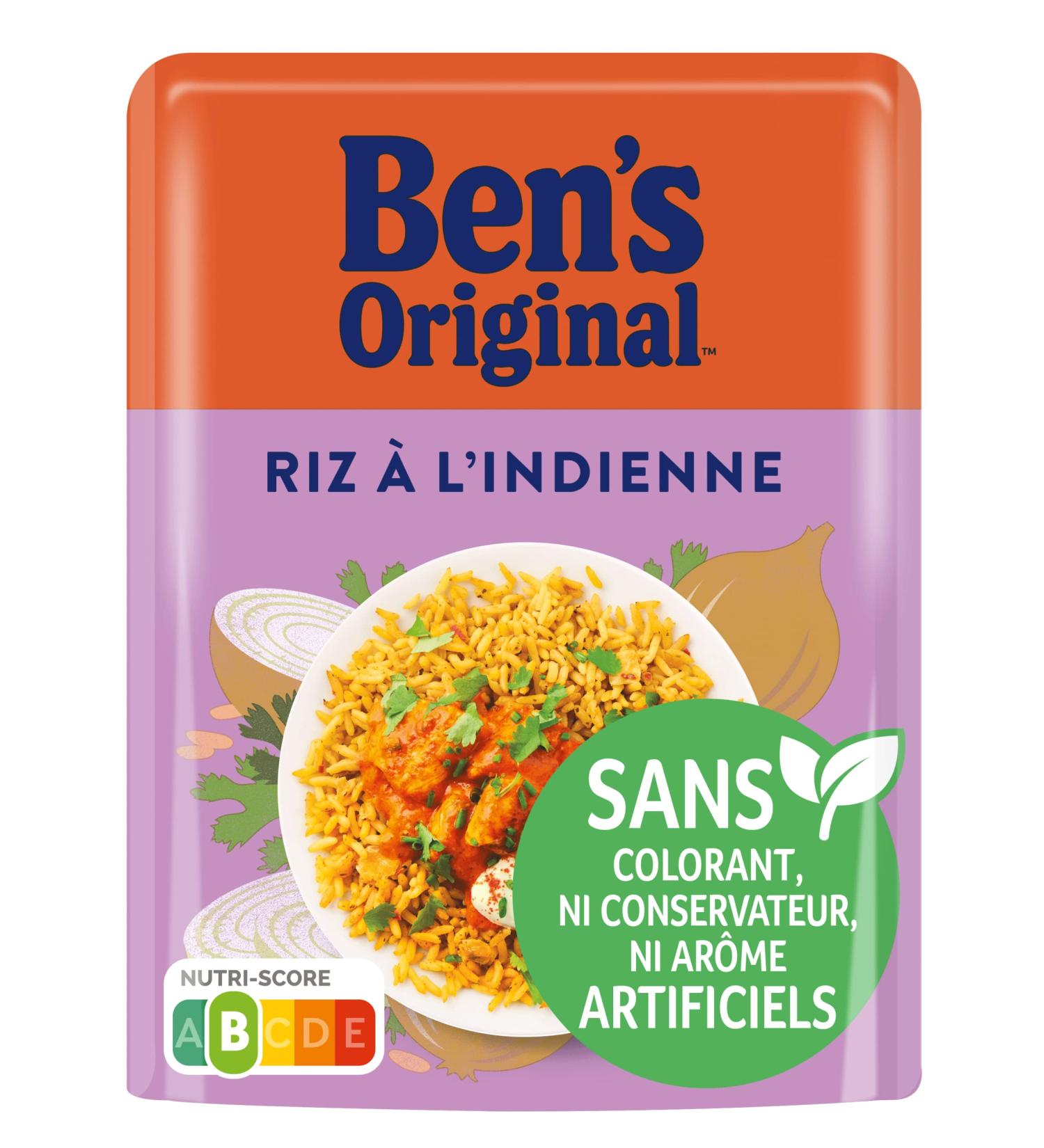  BEN'S ORIGINAL Ben's Original Indian-Style Microwaveable Rice 2 min 220g - 220g Pack - Buy Online on GoSupps.com