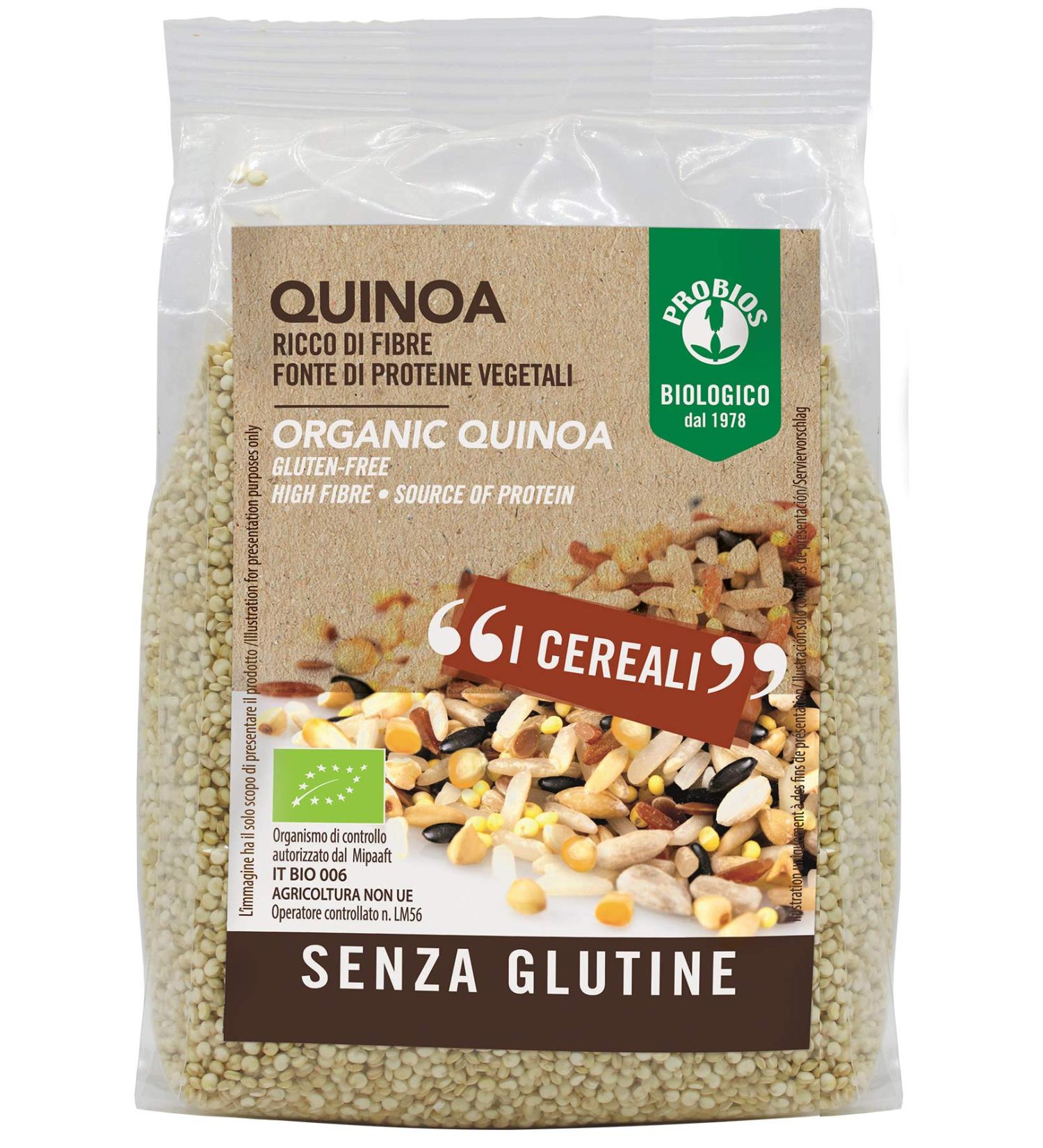 Probios Probios - Quinoa Gluten Free Quinoa Pack of 6 x 400 g