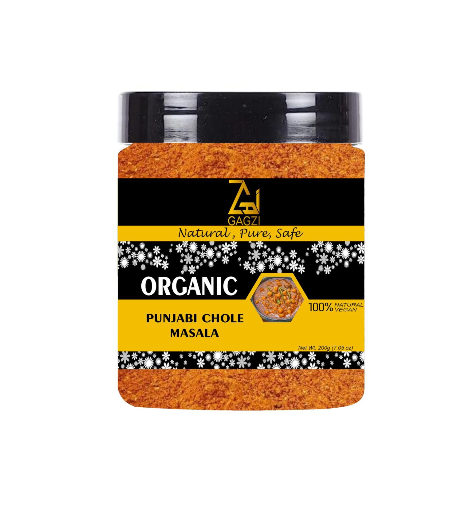 GAGZI All Natural Organic Spices Punjabi Chole Masala 100 Gram (Packing May Be Vary) Pack of 1 100 Gram 3.35 oz