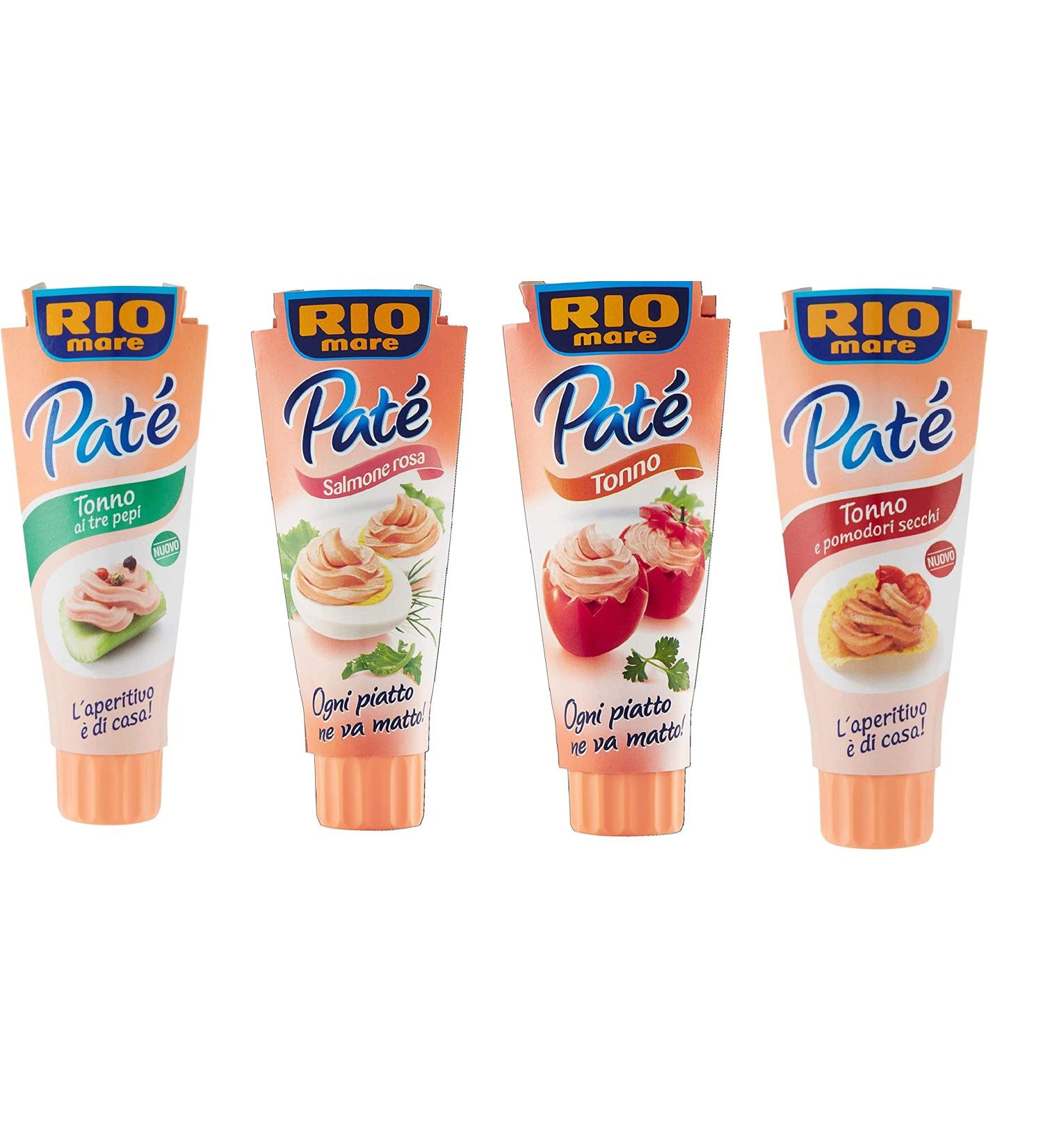 Rio Mare Pat Tonno Tuna Cream Test Pack 4 x 100 g - Buy Online on GoSupps.com