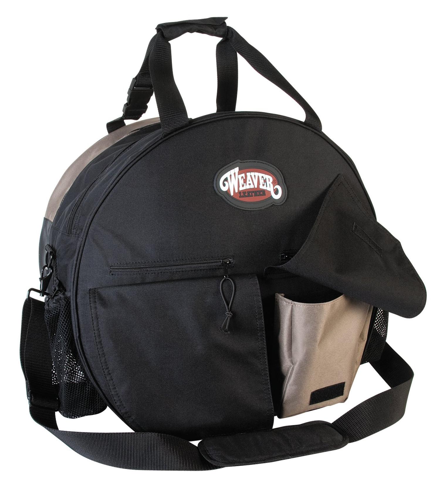 Weaver Leather Deluxe Rope Bag , Black/Tan,