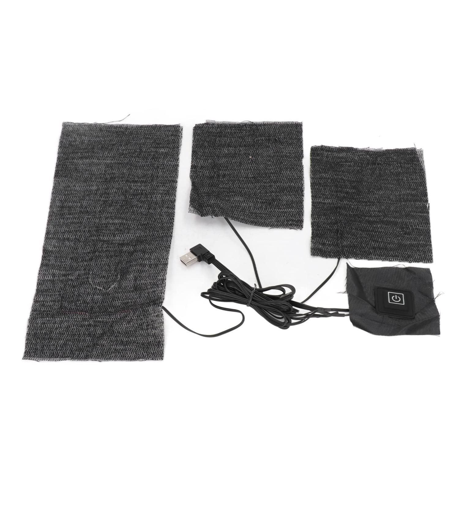 TOPINCN 3-in-1 Electric Heating Pad USB Rechargeable Hot Cold Therapy Washable Warmer Sheet for Pain Relief - Buy Online on GoSupps.com