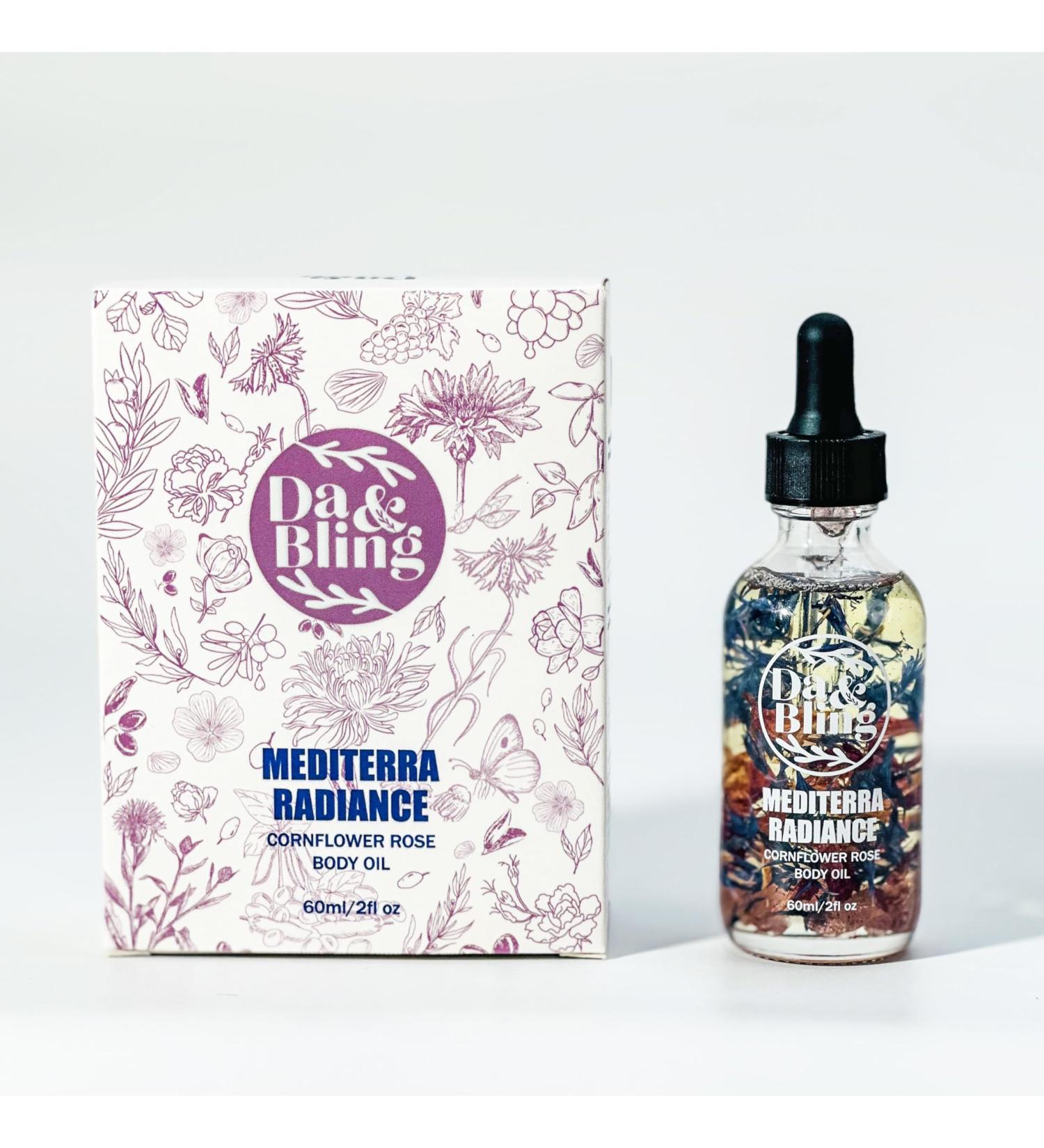 Da&Bling Cornflower Rose Essential Oils - Aromatherapy Diffuser Oils & Candle Making Scents (60ml) | Premium Fragrance for Relaxation - Buy Online on GoSupps.com