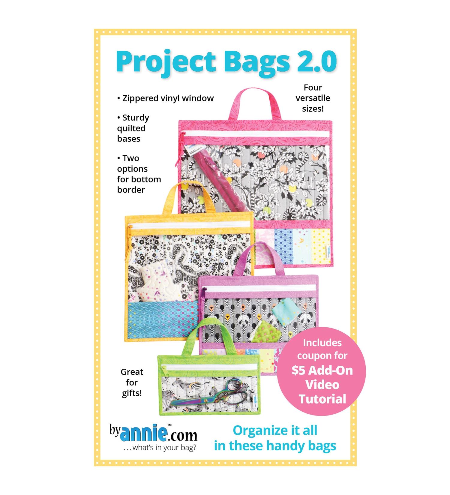 Annie Project Bags 2.0 Pattern - Shop Now for Stylish and Functional Project Organization - Buy Online on GoSupps.com