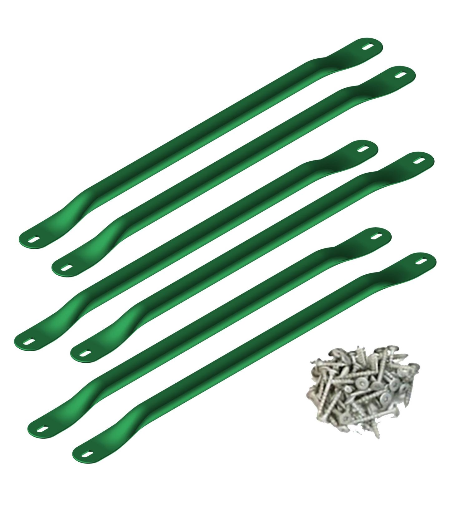 Swing-N-Slide Metal Monkey Bars with 6 Rungs & Hardware - Green - Buy Online on GoSupps.com