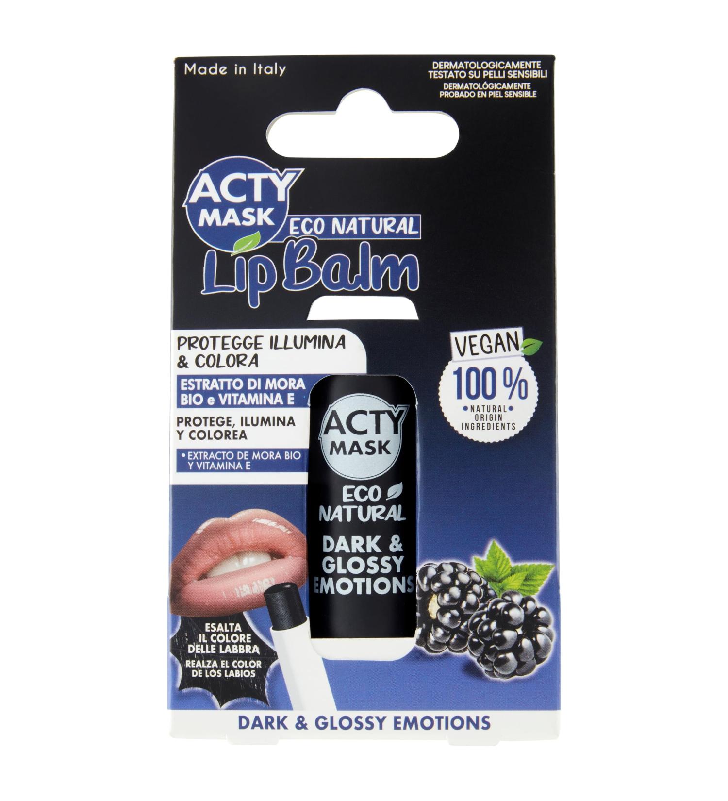 Megaplast 167677 - Natural Lip Balm - Protects illuminates and colors