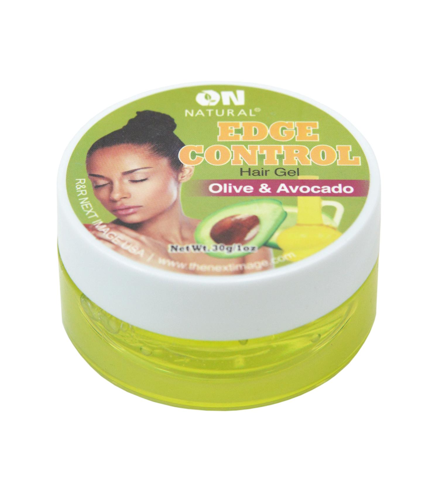 Edge Control Hair Colored Gel Olive/Avocado 1 Ounce Olive/Avocado 1 Ounce