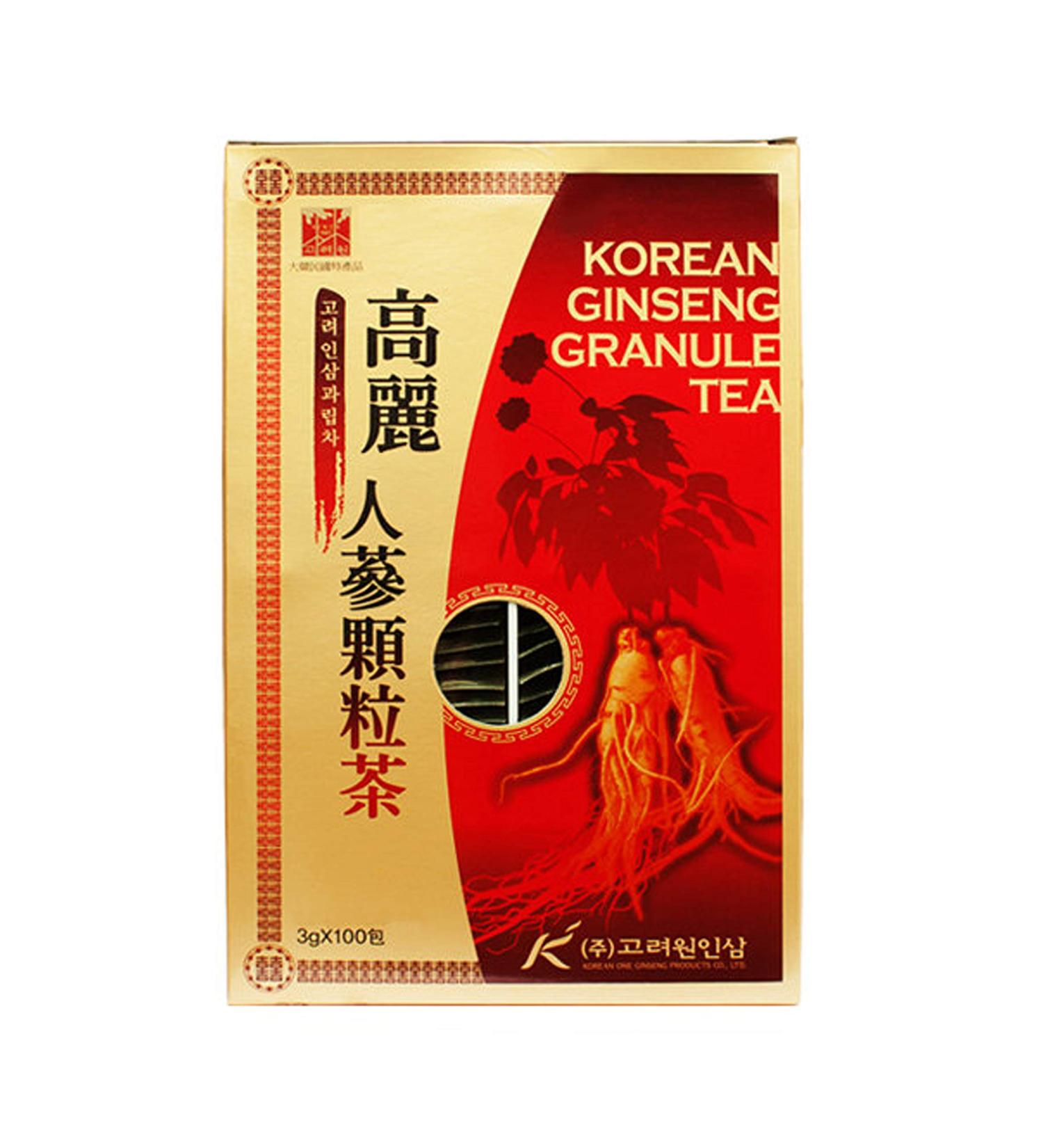  HEALTH TEA Korea Food Korean Ginseng Granule Tea 3g X 100T  - Buy Online on GoSupps.com