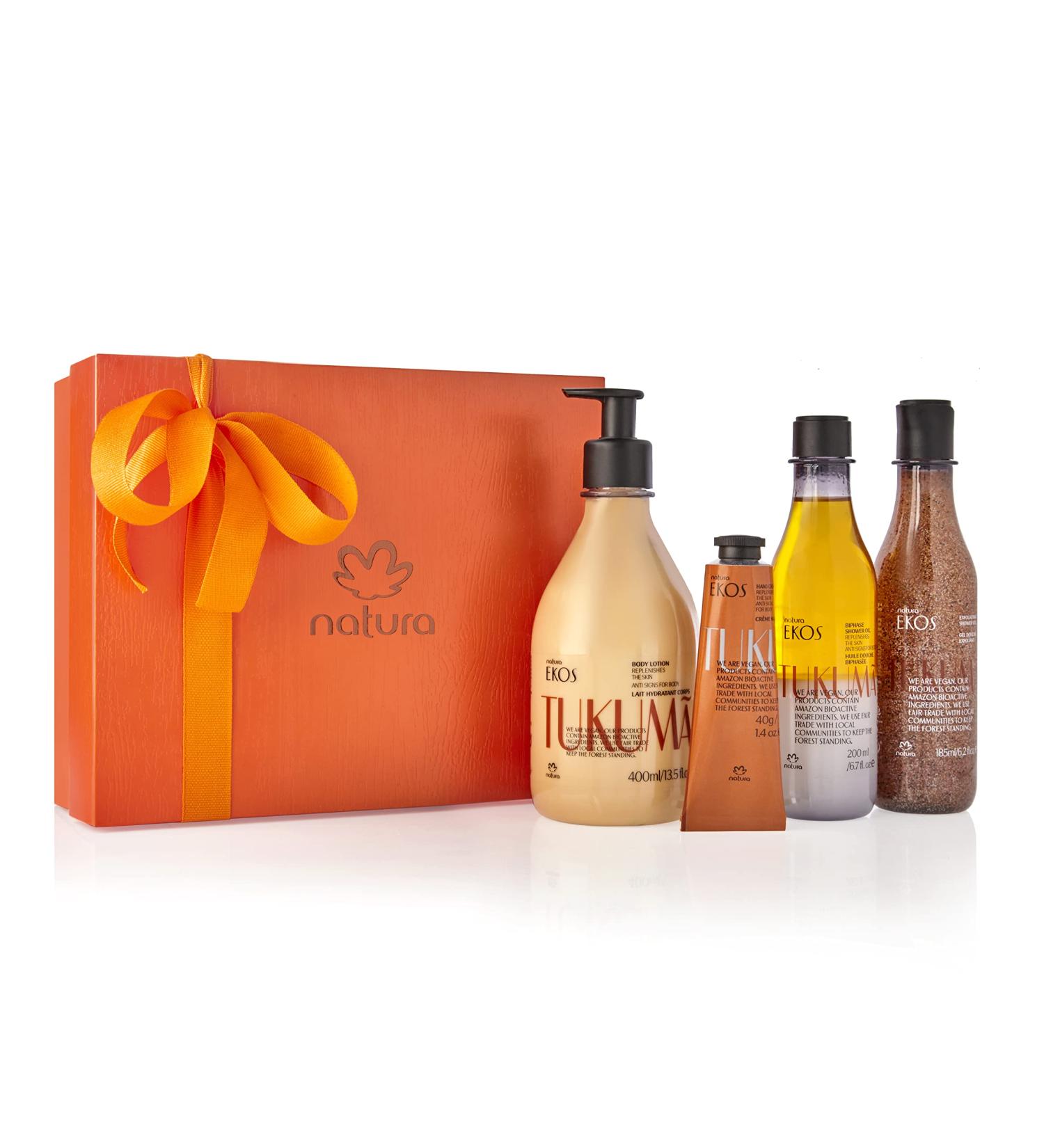 Natura Ekos Amazonian Bio-Beauty Tukum Gift Set - Eco-Friendly Skincare from the Amazon - Buy Online on GoSupps.com