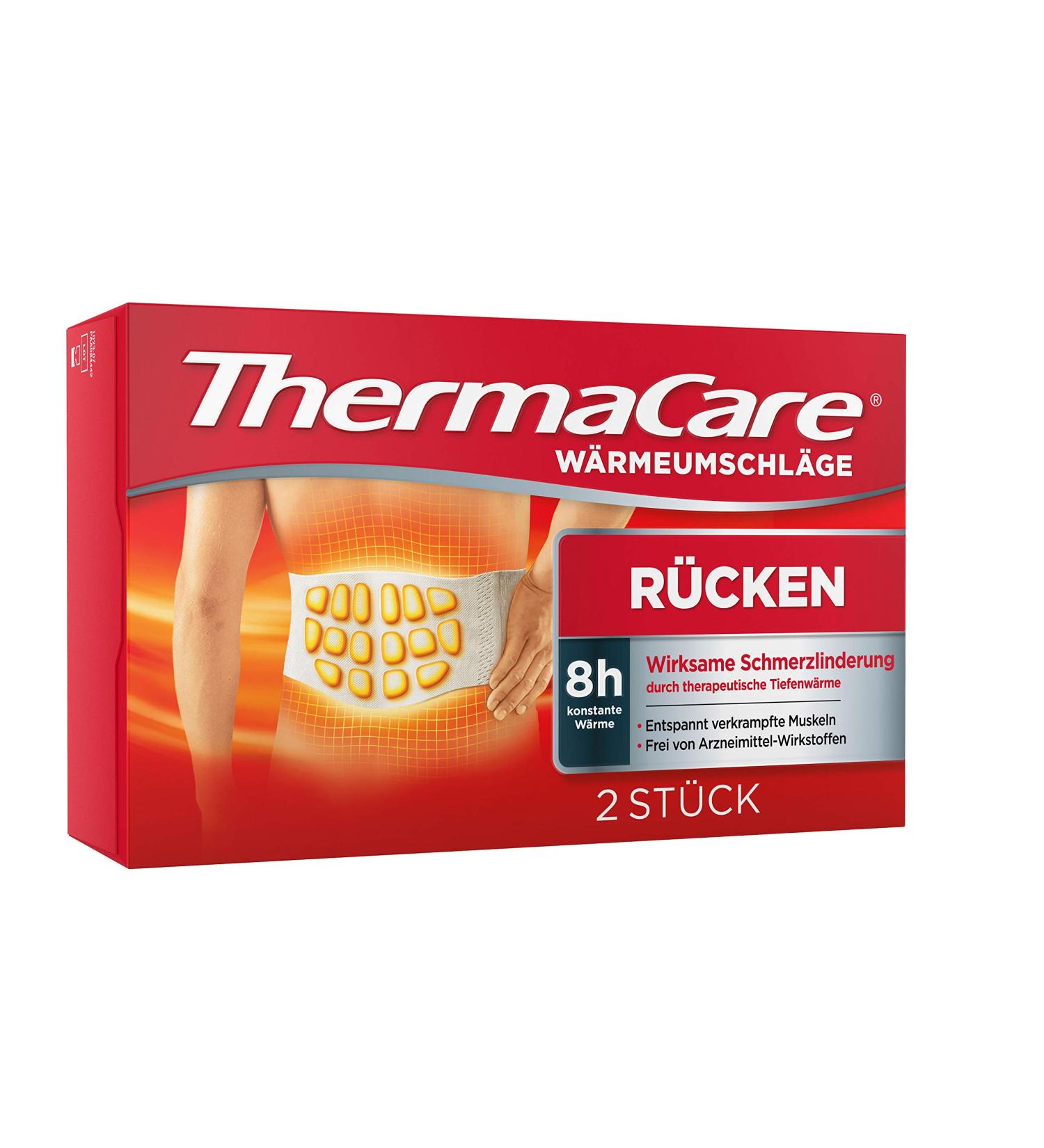 Thermacare Heat Envelopes - Back Pain Relief Heat Pads (S-XL) - Deep Heat for Muscle Relaxation - Pack of 2 - Buy Online on GoSupps.com