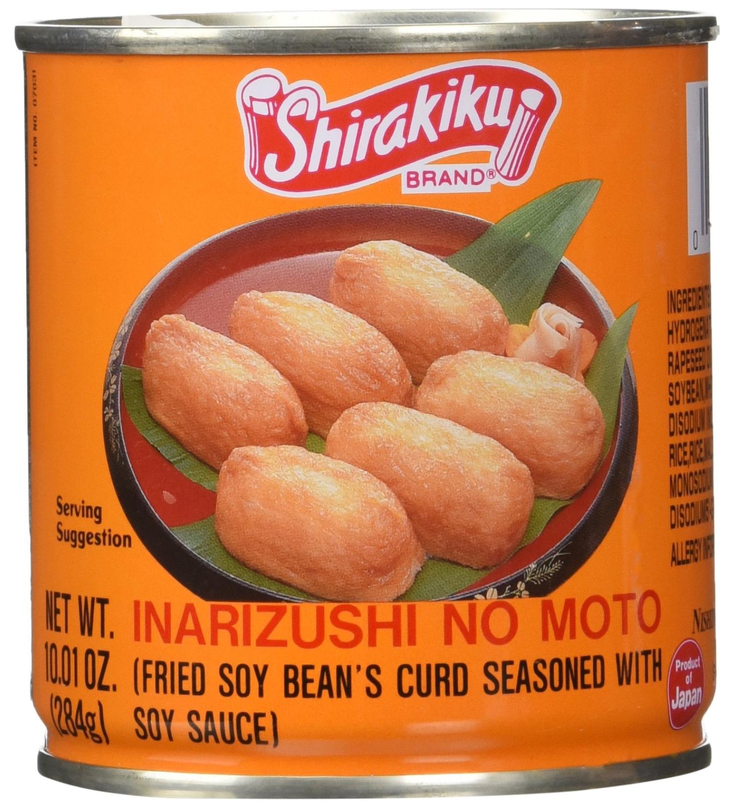 Shirakiku Inarizushi No Moto 10oz - Seasoned Fried Bean Curd (Pack of 1) - Buy Online on GoSupps.com