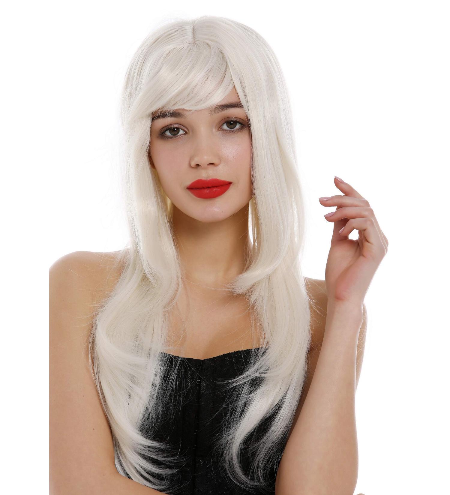 Buy WIG ME UP GF-W09-60 Long Straight Layered Bangs Wig - White Blonde Platinum International Shipping Available - Buy Online on GoSupps.com