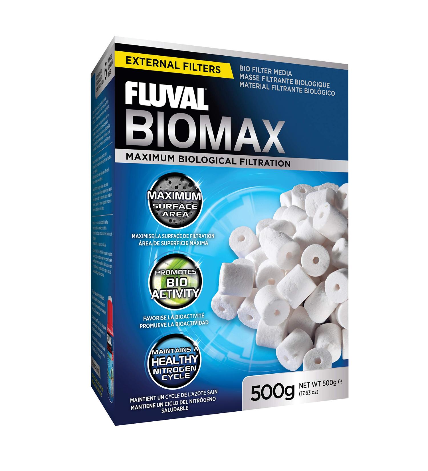 Fluval BioMax 500g Biological Filter Media - Efficient Aquarium Filtration - Buy Online on GoSupps.com