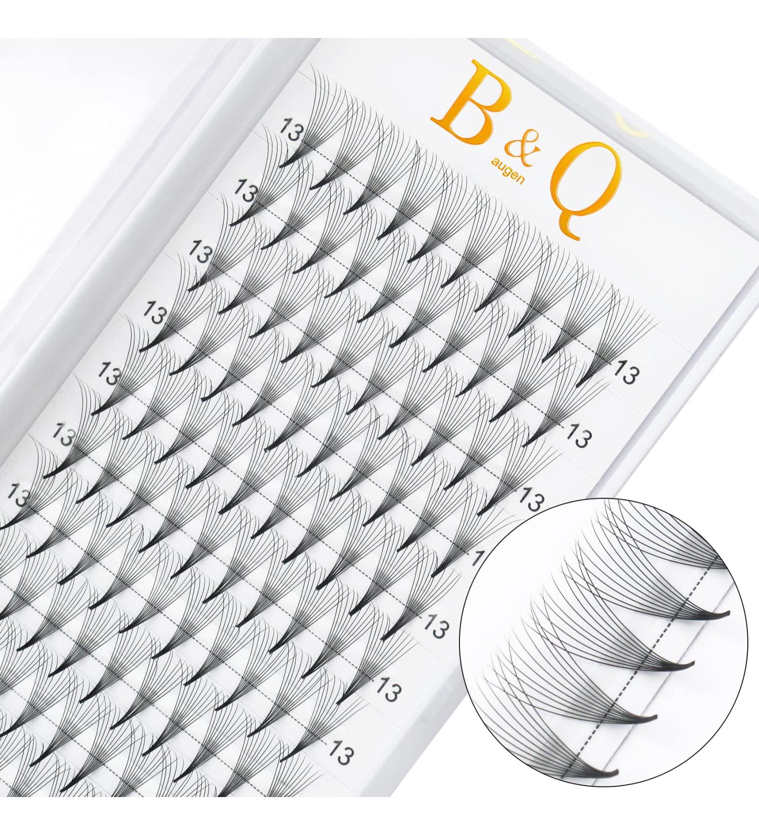 Buy Eyeline Fan 10D-D 07-12mm C D Curl Black Eyelash Extensions | Safer 0.07 Volume Lashes for Stunning Looks - Buy Online on GoSupps.com