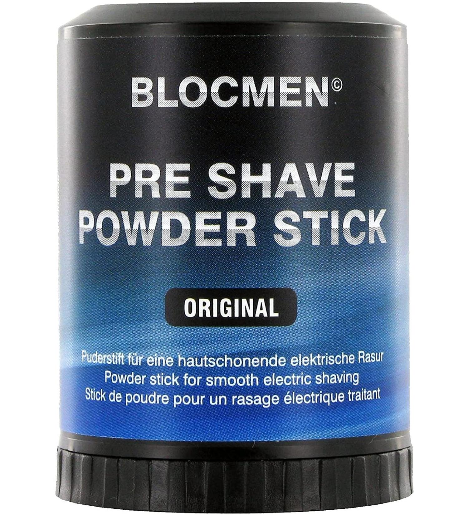 BLOCMEN Original Pre Shave Powder Stick New 60 g