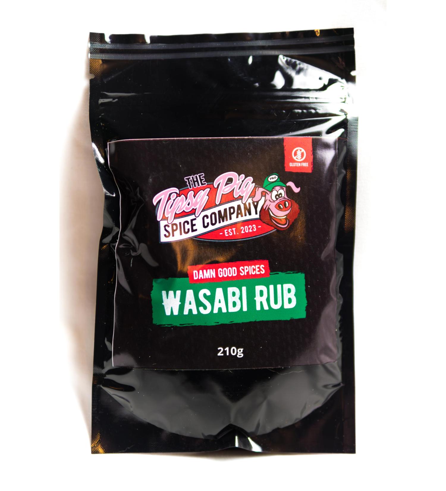Damn Good Spices! Wasabi Rub Seasoning & Spice (Made In Canada) (210g) - Buy Online on GoSupps.com