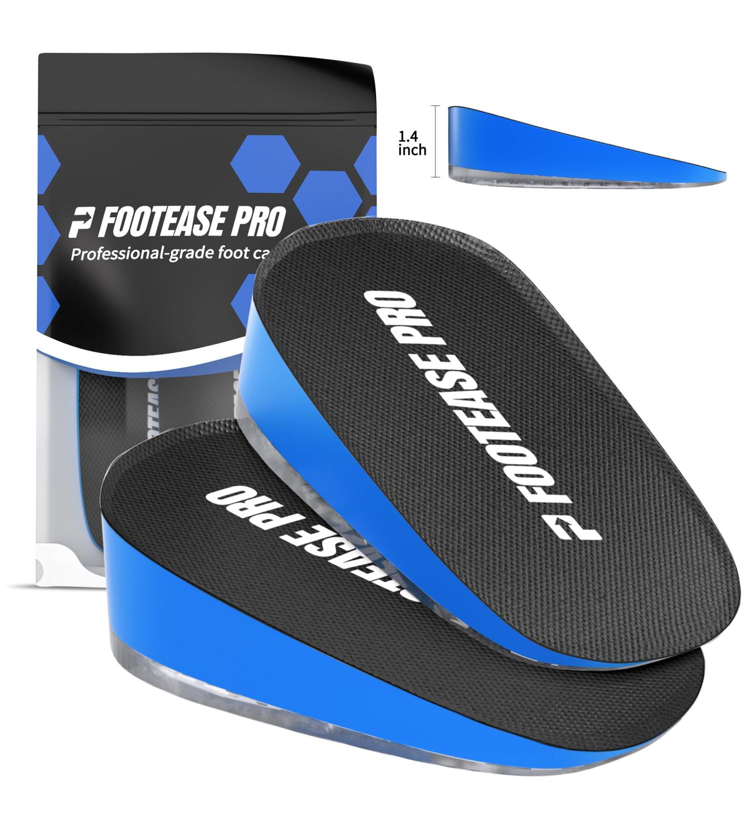Height Increase Insoles - Heel Lifts for Men & Women | Shoe Lifts for Plantar Fasciitis | 1.4'' Boost with Pain Relief - Buy Online on GoSupps.com