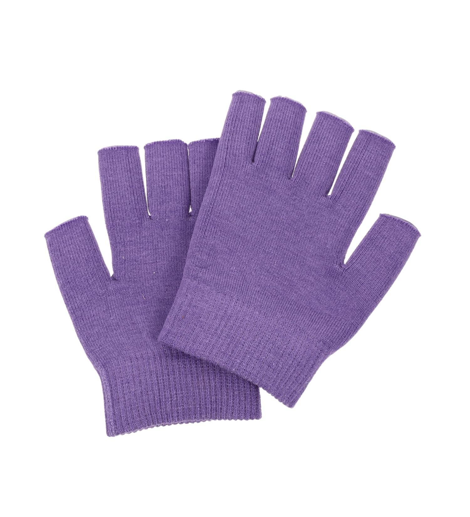 minkissy 1 Pair Gel Moisturizing Gloves Knitted Typing Gloves Fingerless Moisturizing Gloves Overnight Moisturizing Gloves Winter Gloves Men Silk Spa Moisturizing Socks Purple Dipping Miss - Buy Online on GoSupps.com
