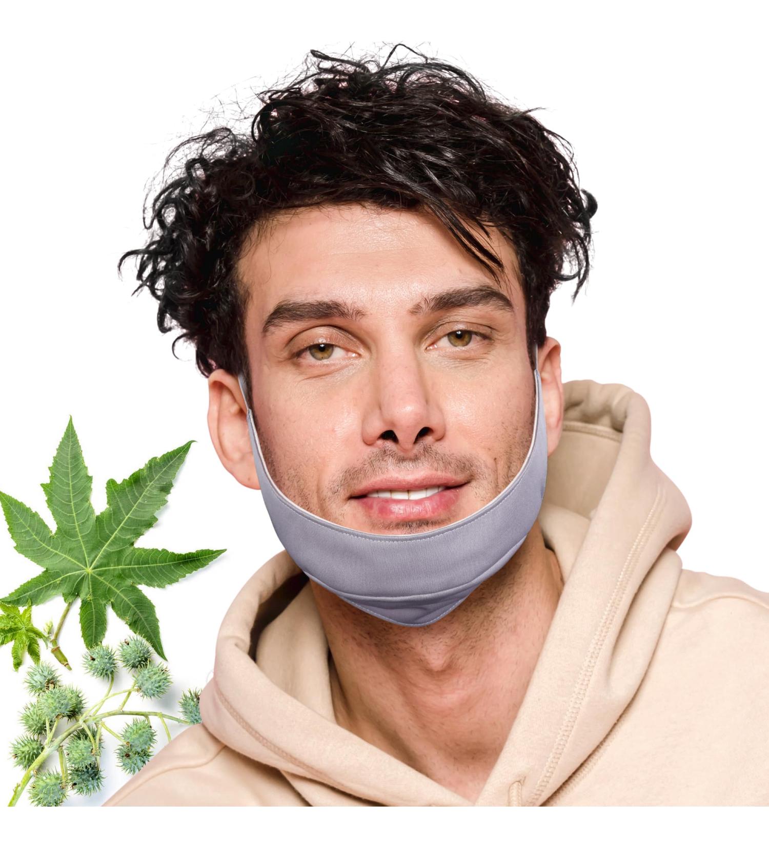 Leekalos Castor Oil Wrap Kit | Mustache Growth & Maintenance | Adjustable Organic & Reusable - Buy Online on GoSupps.com