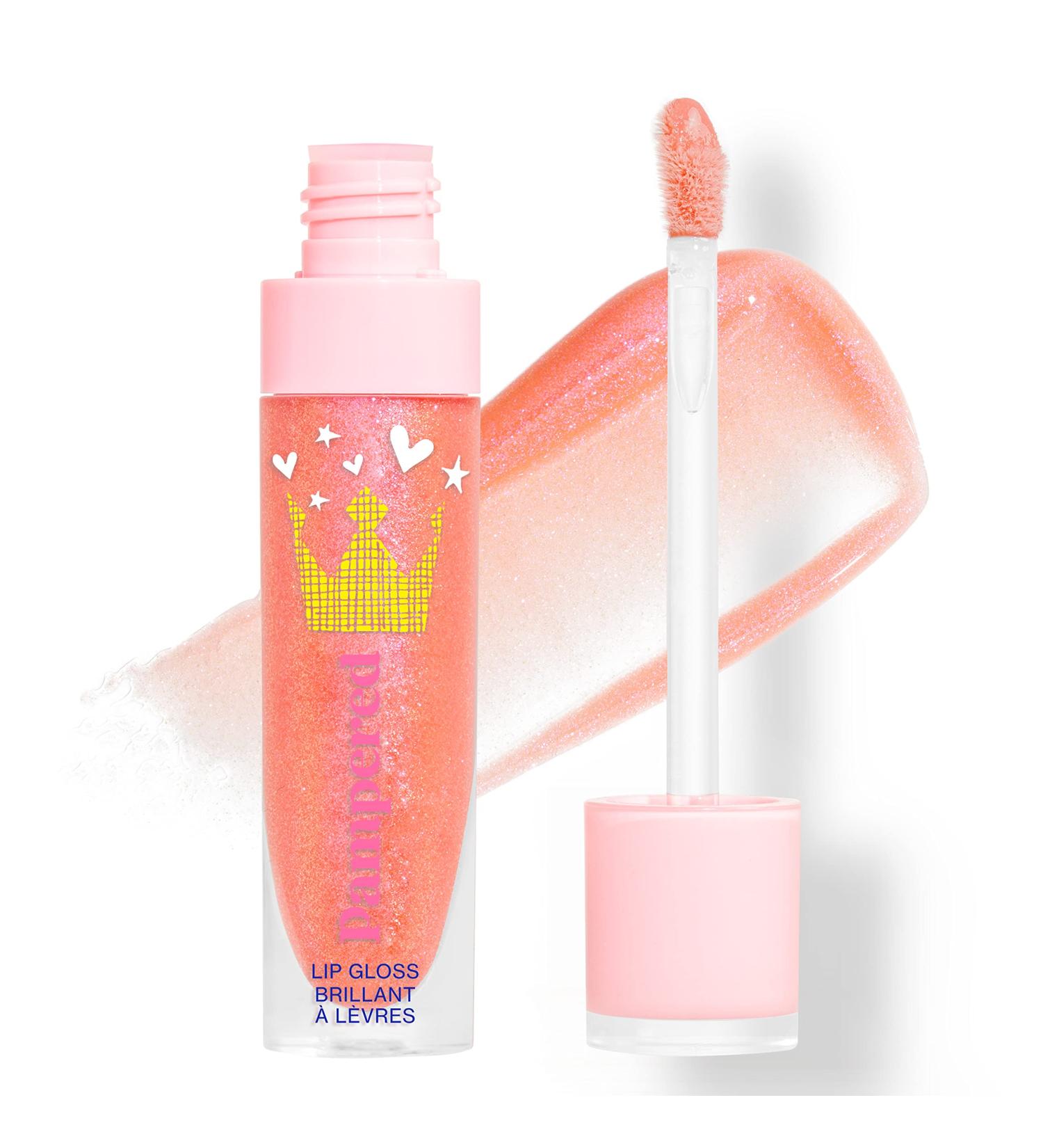 wet n wild Pampered Lip Gloss in Glitz Ritual - Hydrating and Shimmering Lip Gloss - Buy Online on GoSupps.com
