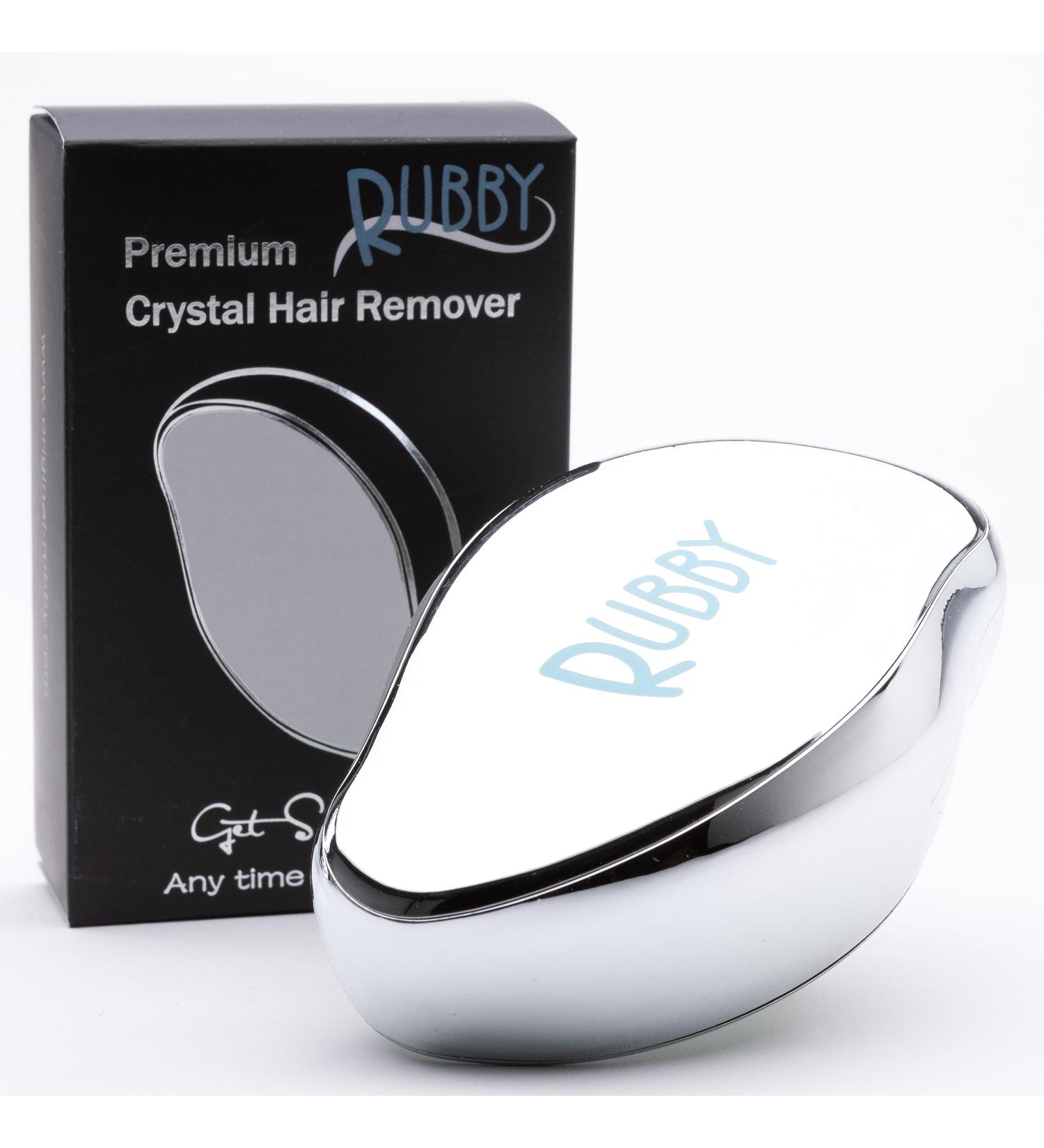 Original Rubby Nano Crystal Hair Remover - Pain-Free No Shaving Magic Hair Remover (Silver 1 Piece) - International Shipping Available - Buy Online on GoSupps.com