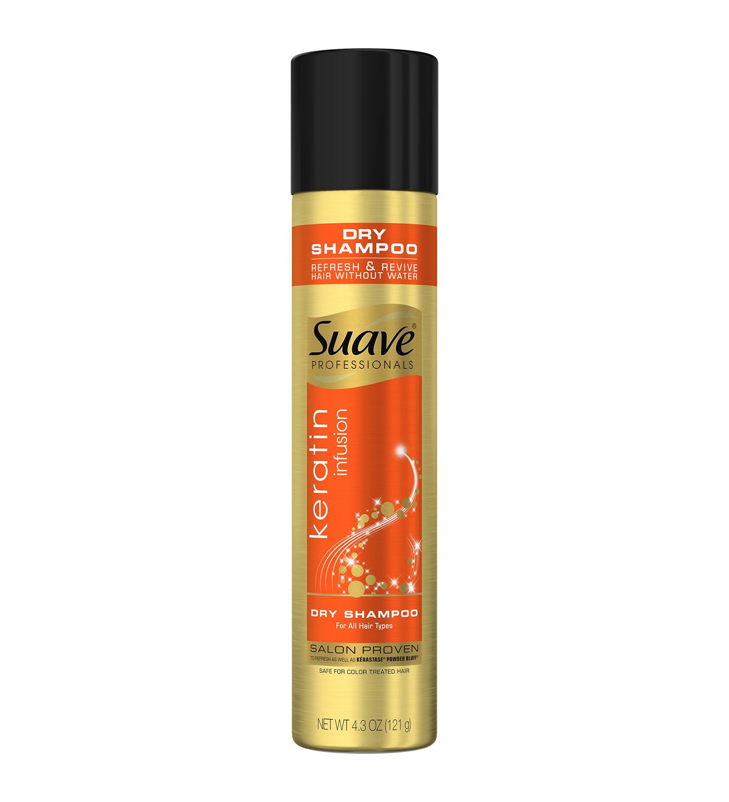 Suave Professionals Dry Shampoo Keratin Infusion - 4.3 Fl Oz | Buy Online for International Shipping - Buy Online on GoSupps.com