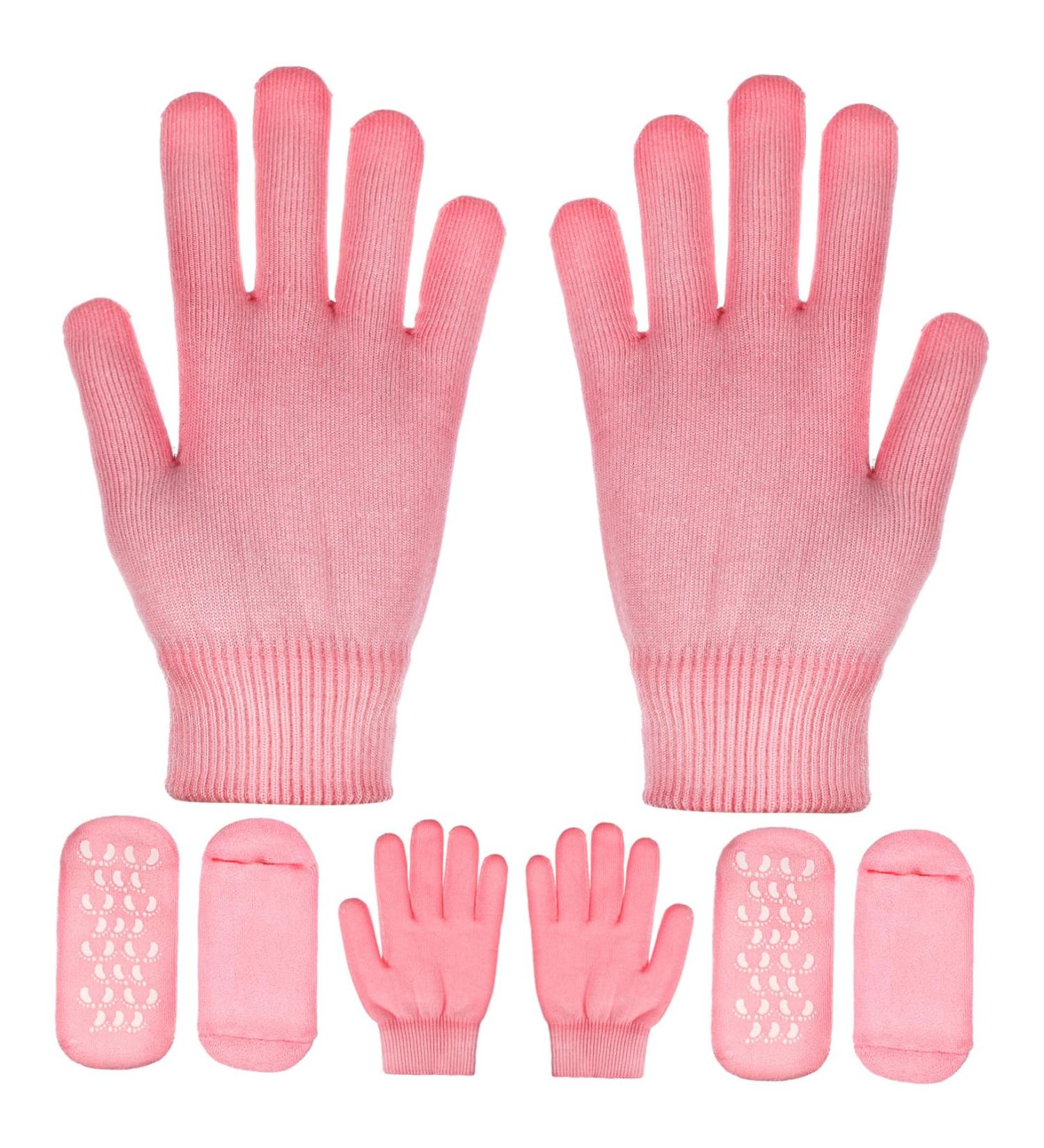 Beavorty 2 Sets Spa Moisturizing Socks Essential Oils for Sleep Foot Moisturizing Socks Lotion Gloves Hand Moisture Gloves Moisturizing Gloves Overnight Foot Skin Socks Cotton Short Boots - Buy Online on GoSupps.com