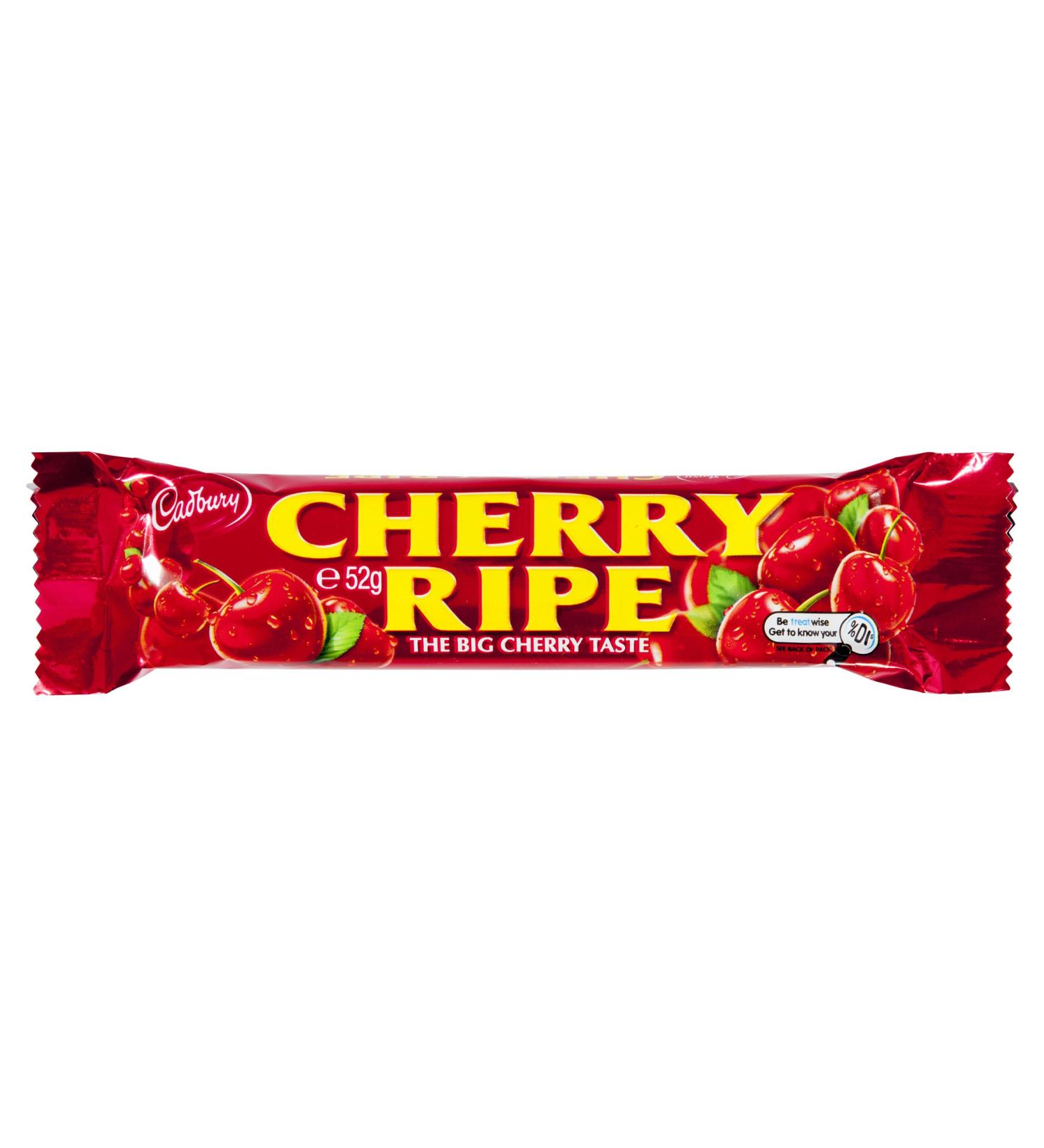 Cadbury Cerise Snack Bar Ripe 52g (pack de 2)