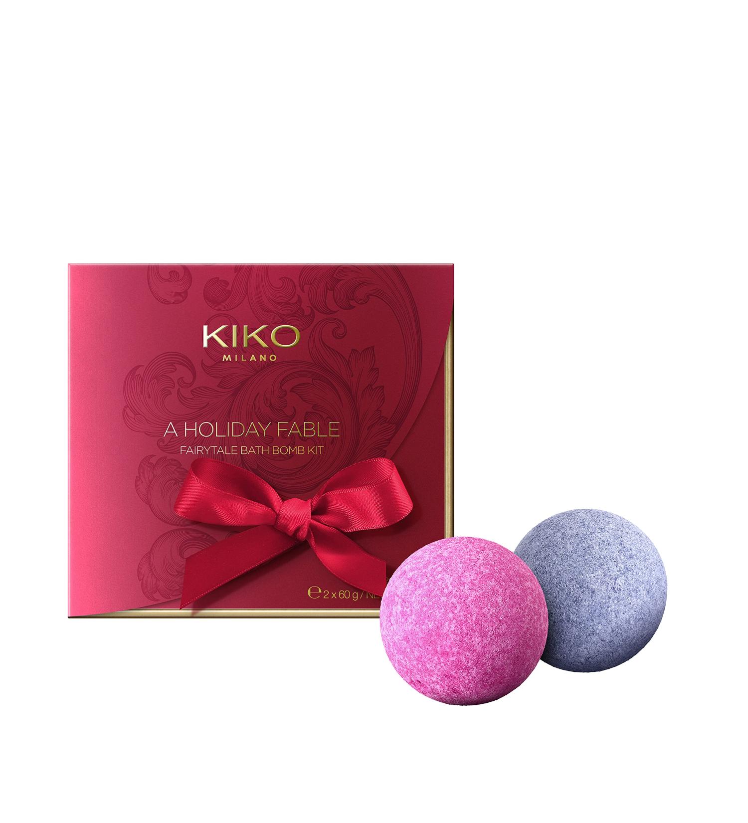 KIKO Milano Fairytale Bath Bomb Set - Cherry Blossom & Lavender | Skincare Kit - Buy Online on GoSupps.com