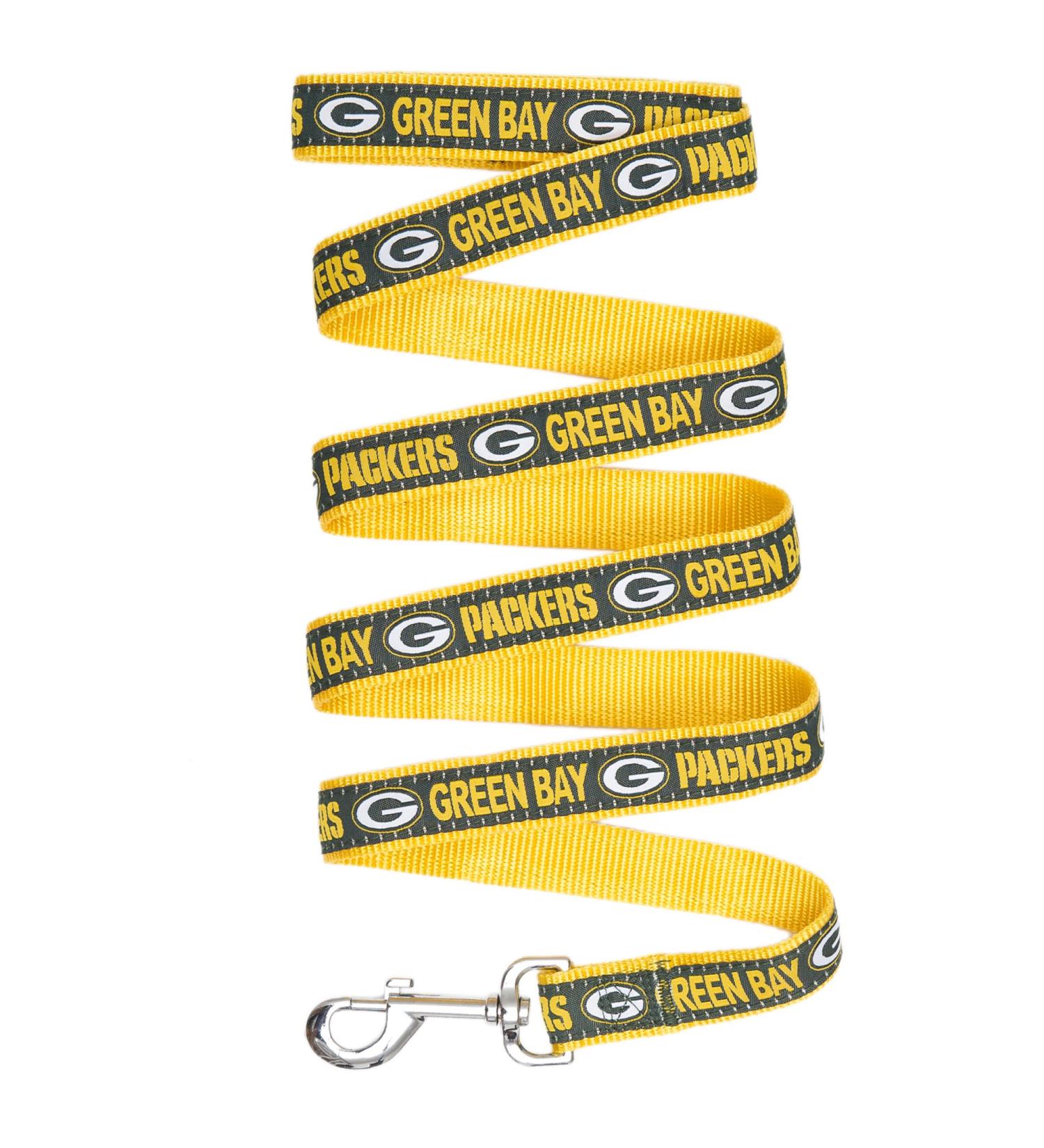 NFL Green Bay Packers Small Pet Leash by Pets First - Officially Licensed - Buy Online on GoSupps.com