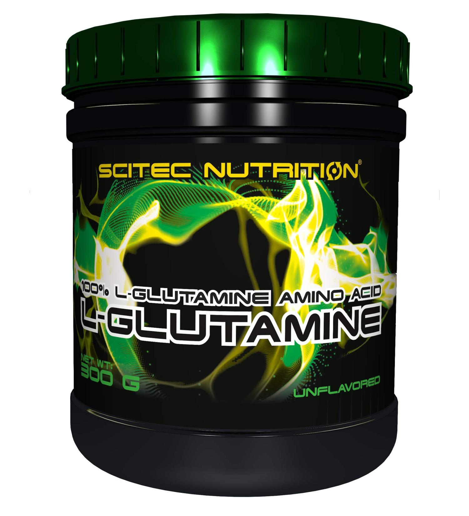 Scitec Nutrition AMINO 100% L-Glutamine - Pure Amino Acid Supplement 300g | Buy Internationally - Buy Online on GoSupps.com