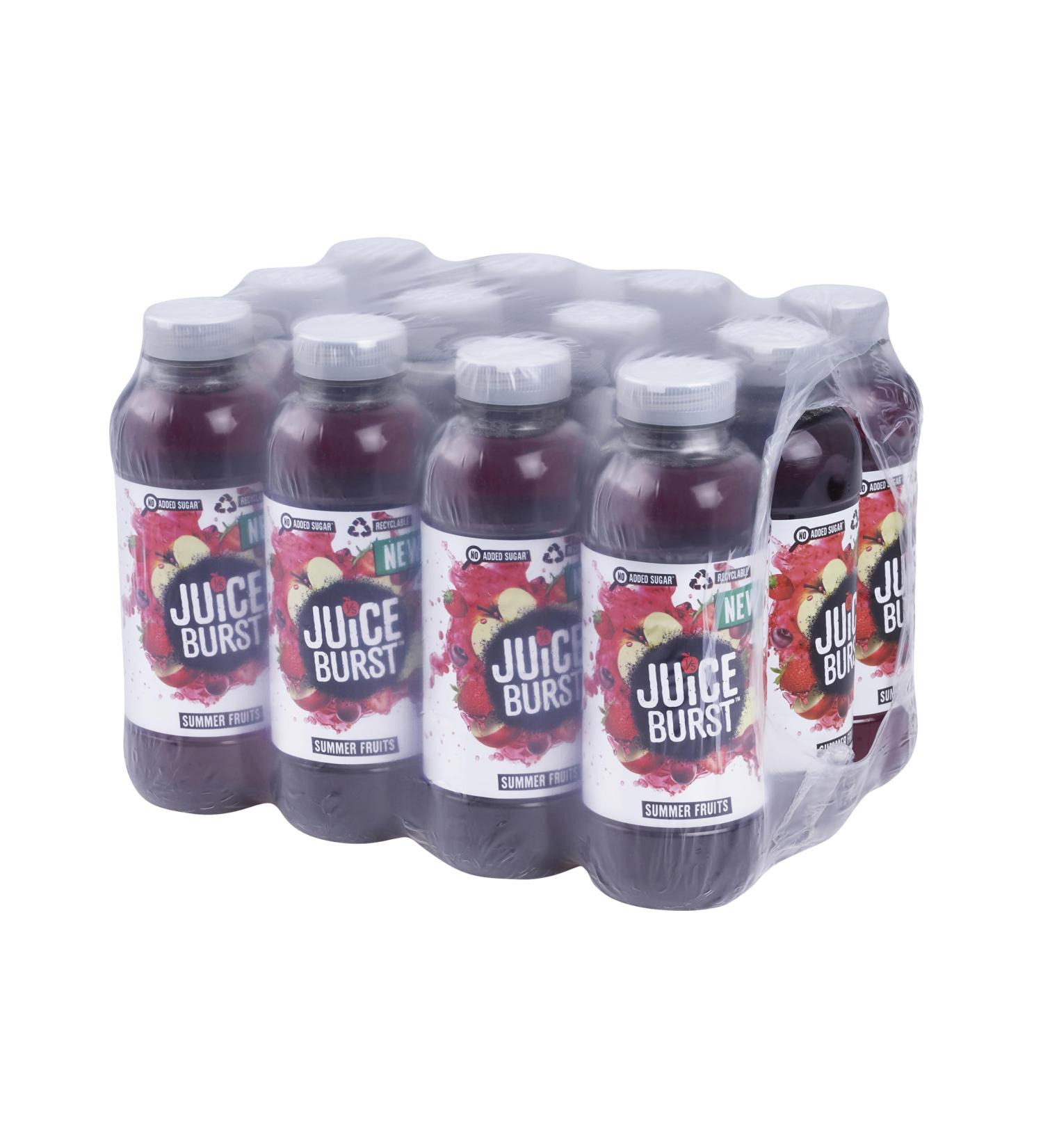 JUICEBURST Summer Fruits 12x500ml - Buy Online on GoSupps.com