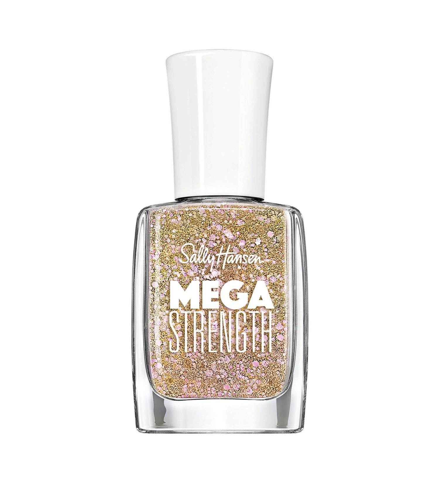 Sally Hansen Mega Strength Nail Polish Mermaid Parade 0.4 Fl Oz - Long-Lasting Nail Color for Strength and Style - Buy Online on GoSupps.com