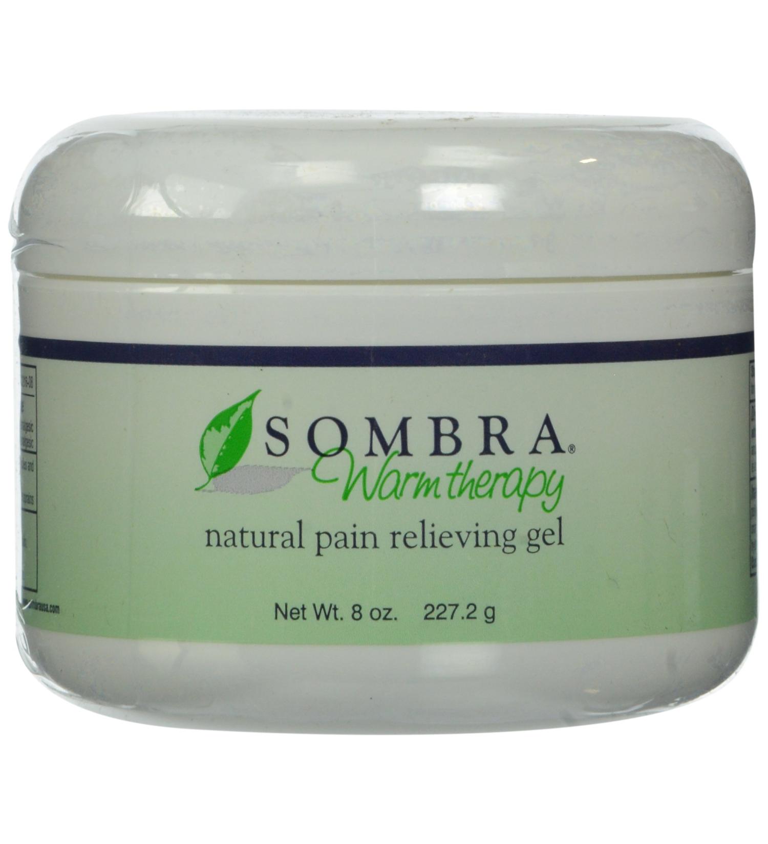 Sombra Warm Pain Relief Gel 8oz - Soothing Muscle Aches and Pains - Buy Online on GoSupps.com