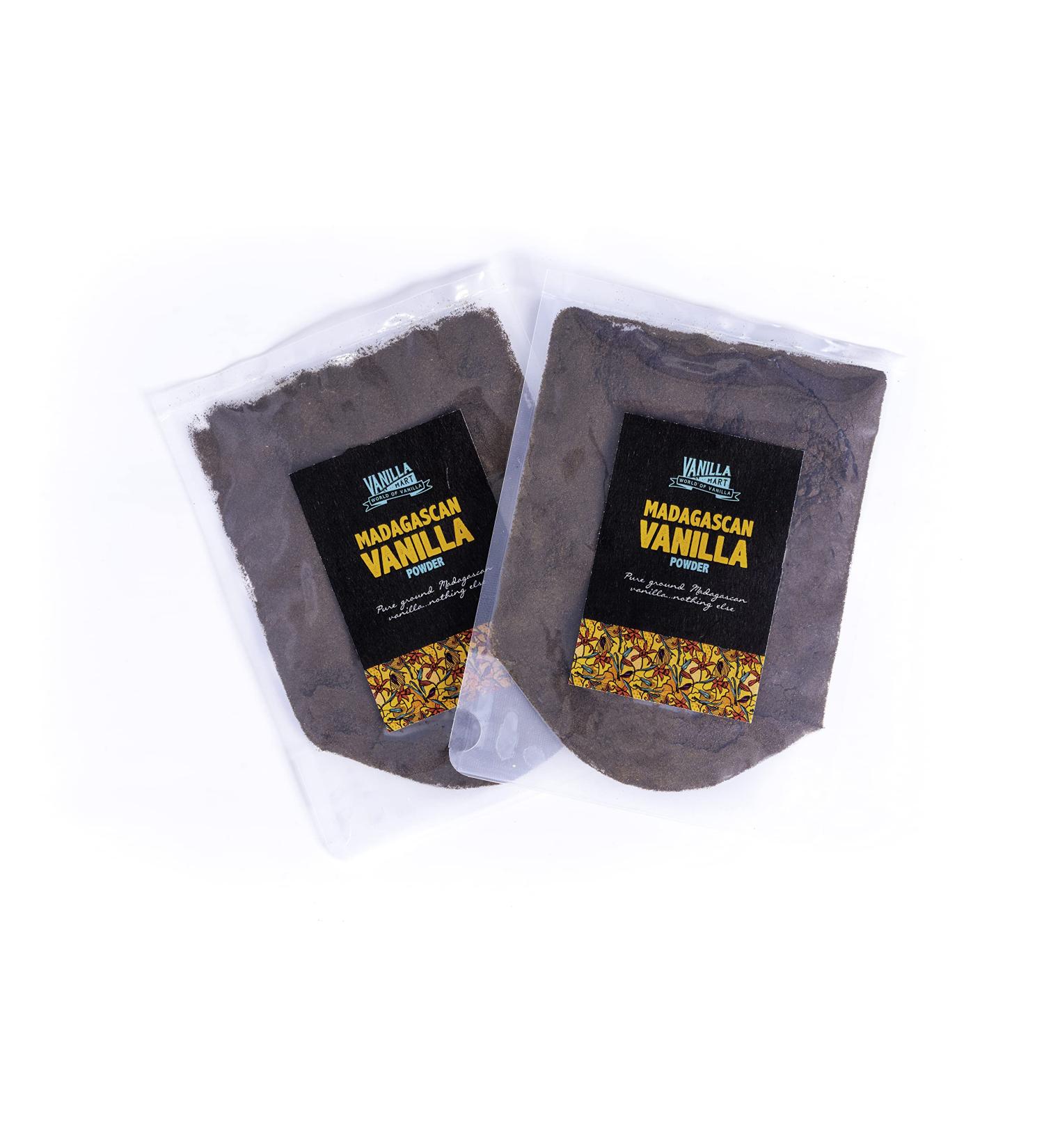 Vanilla Mart Madagascan Vanilla Powder Grade A 50g - Buy Online on GoSupps.com