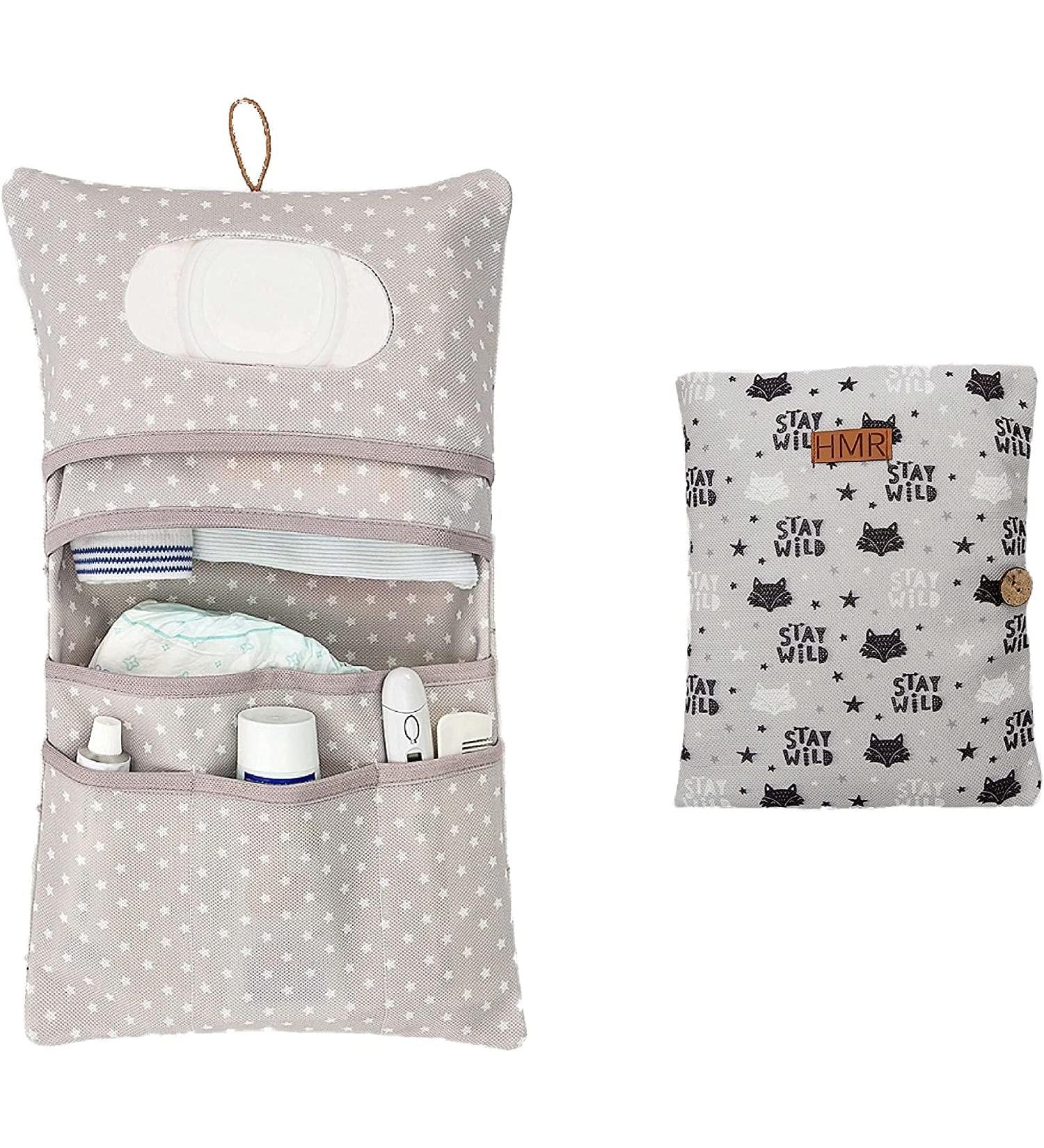 Buy HAMUR Home Warling Pack Organizer & Cosmection Pack 2-in-1 - Small Diaper Bag for Moms - Fox Design | International Shipping - Buy Online on GoSupps.com