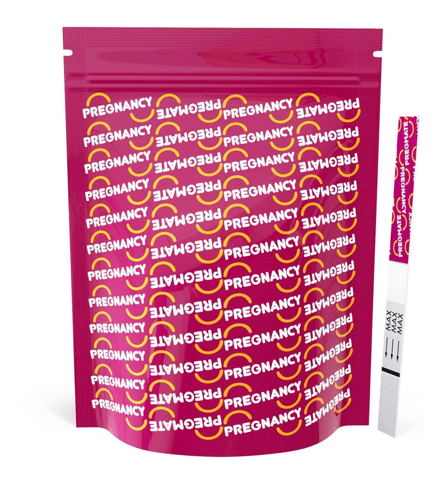 Pregmate 100 Pregnancy Test Strips - Fast & Reliable Results (100 Count) - Buy Online on GoSupps.com