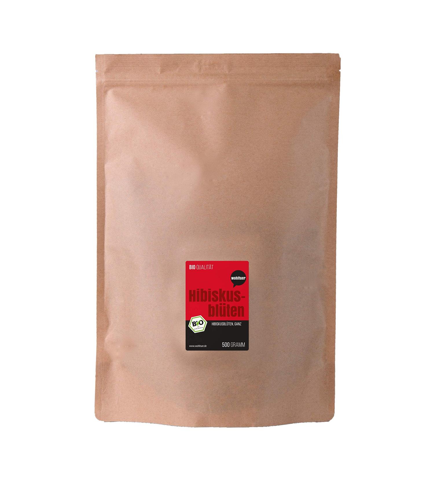  Wohltuer Wohltuer Fleurs d'hibiscus organic 500g - Buy Online on GoSupps.com