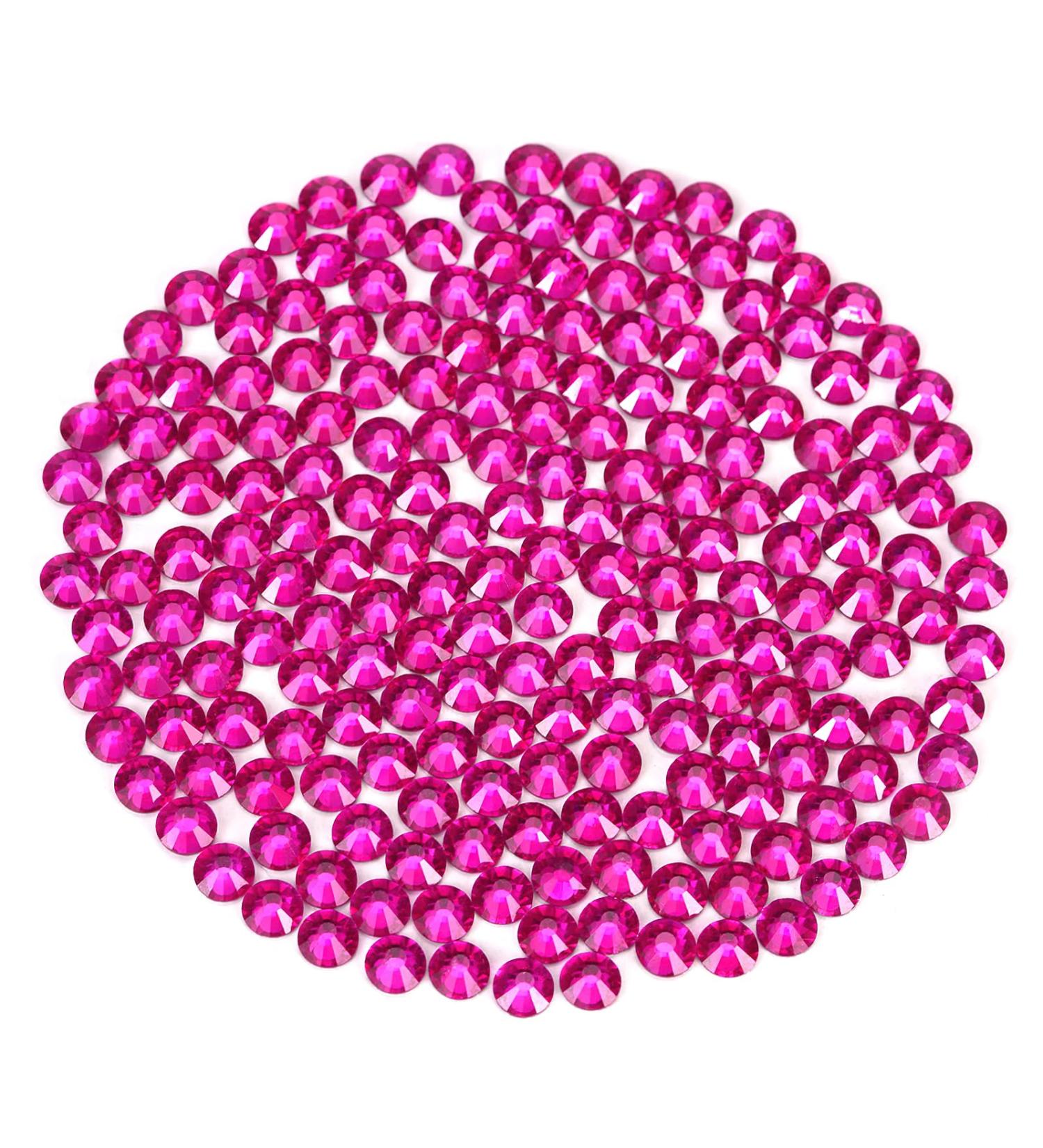 YHMQ 2880PCS Rhinestones for Nails | Crystal Peach Nail Crystals & SS16 Size (3.8mm & 4.0mm) - Perfect for Nail Art - Buy Online on GoSupps.com