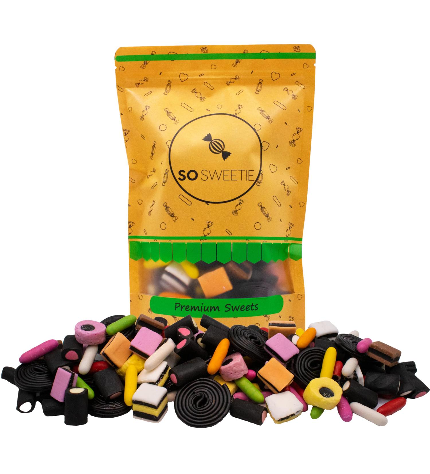 SoSweetie Liquorice Premium Sweet Mix - Delicious Assorted Flavors - Buy Online on GoSupps.com