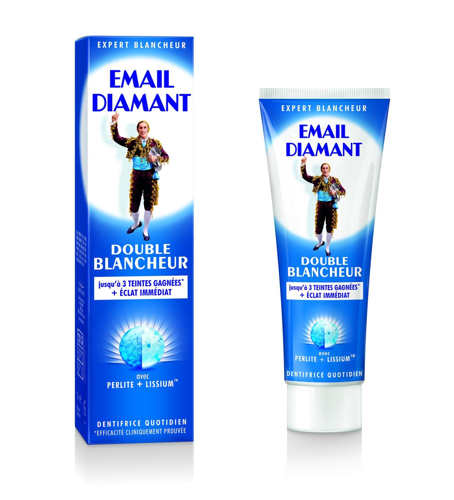 Email Diamond Toothpaste - Double Whiteness Instant Shine Fresh Mint Aroma | 75 ml - International Shipping Available - Buy Online on GoSupps.com