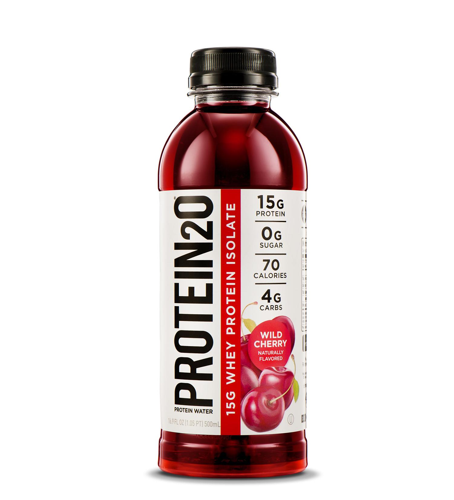 Protein2o Flavored Protein Water - Berry Splash 12 Pack | Hydrate with Mixed Berry Protein - Buy Online on GoSupps.com
