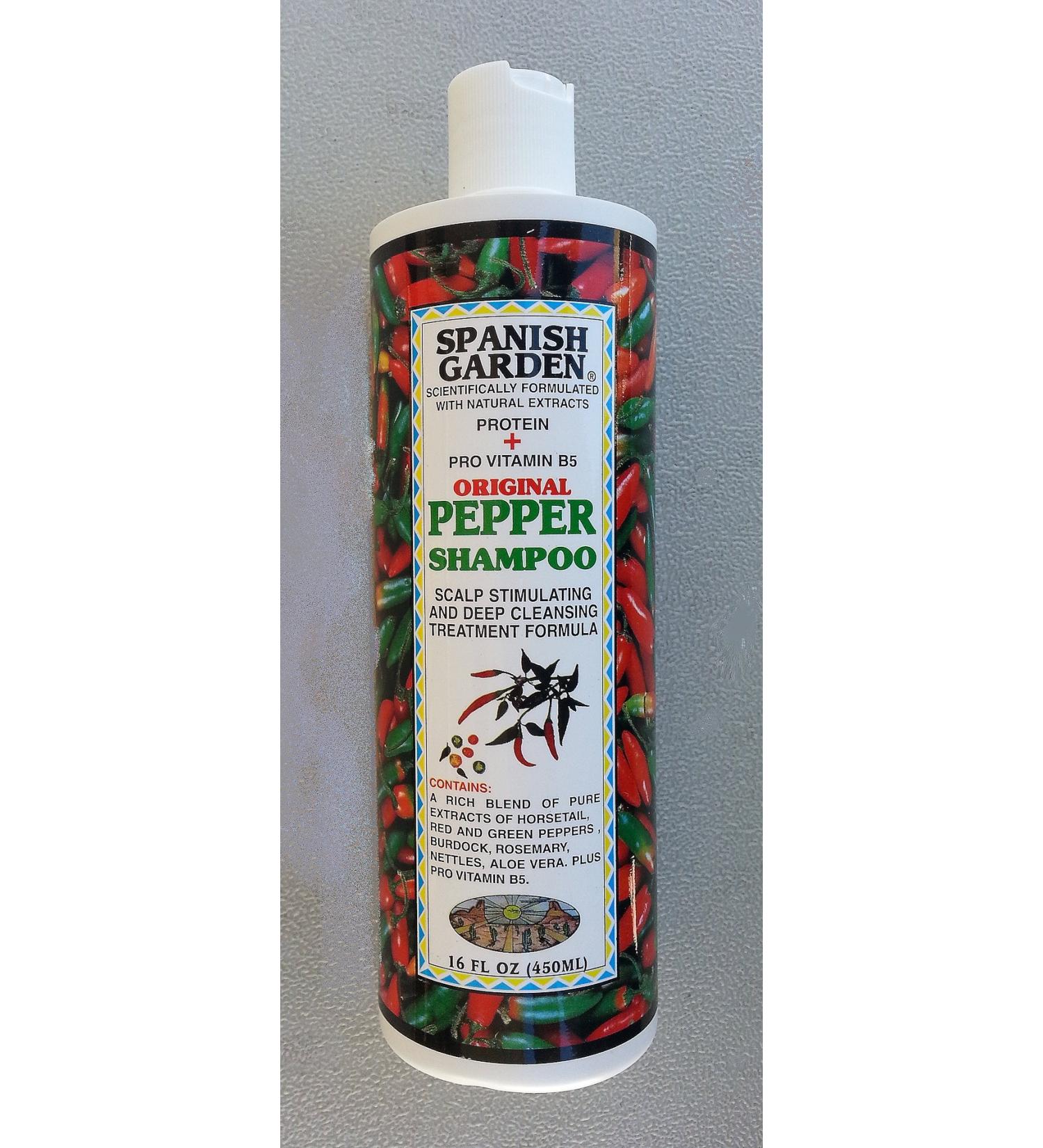 N'iceshop Original Pepper Shampoo By Spanish Garden 16 Oz. & by Spanish Garden