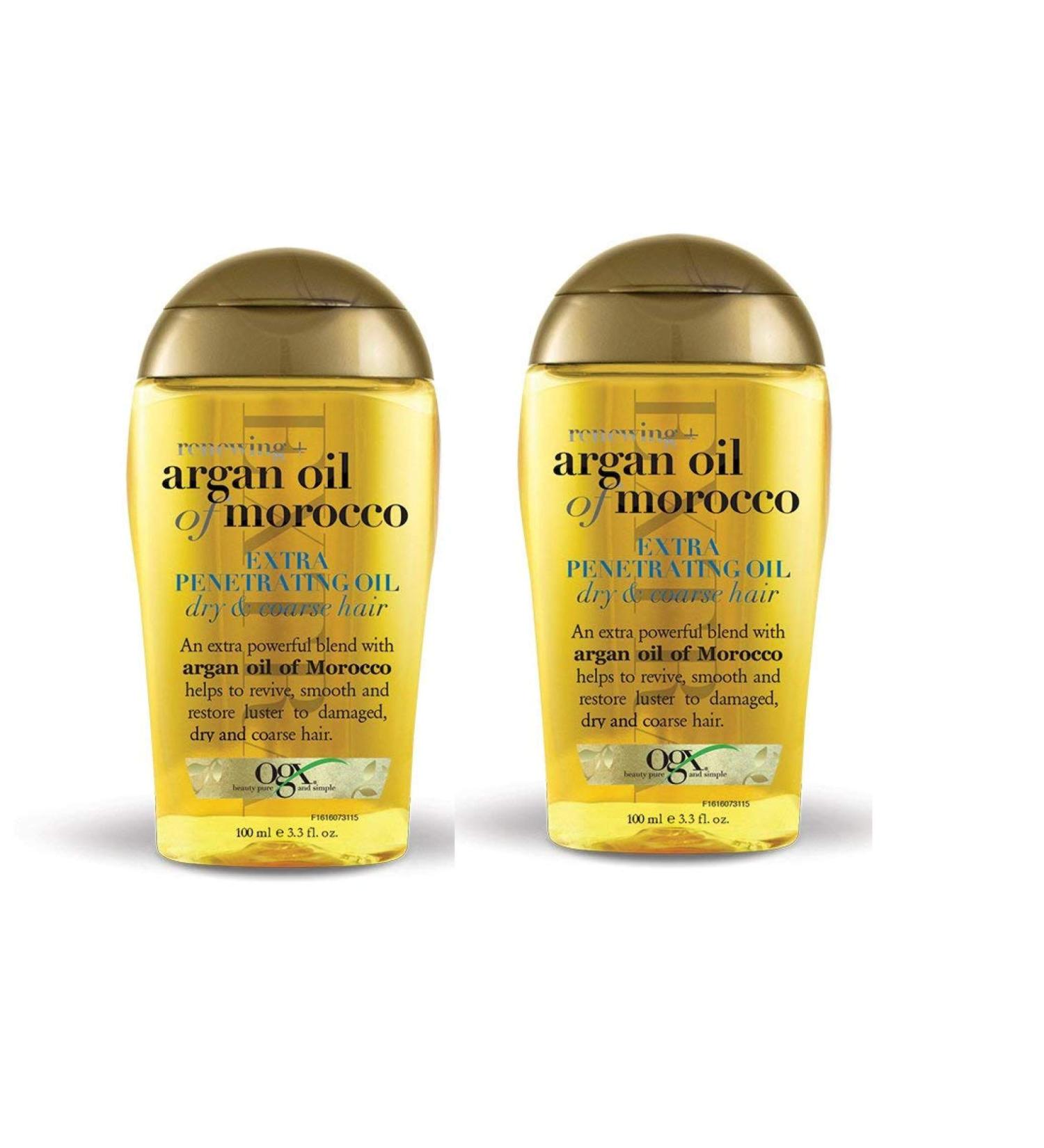 Argan Oil of Morocco Extra Strength Penetrating Oil for Dry & Coarse Hair - 2 Pack - Buy Online on GoSupps.com