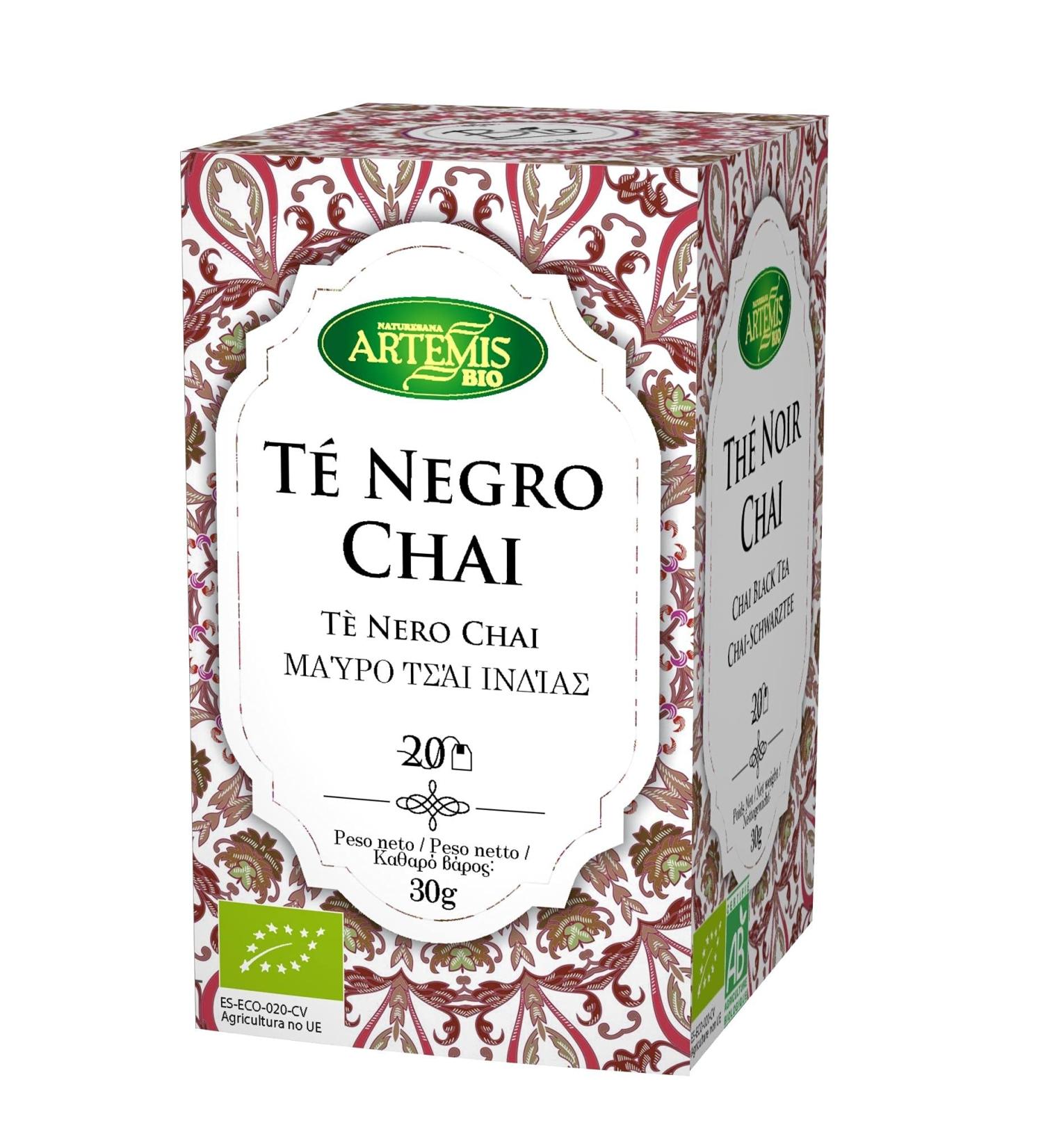 ARTEMIS BIO Black Chai Tea 20 units