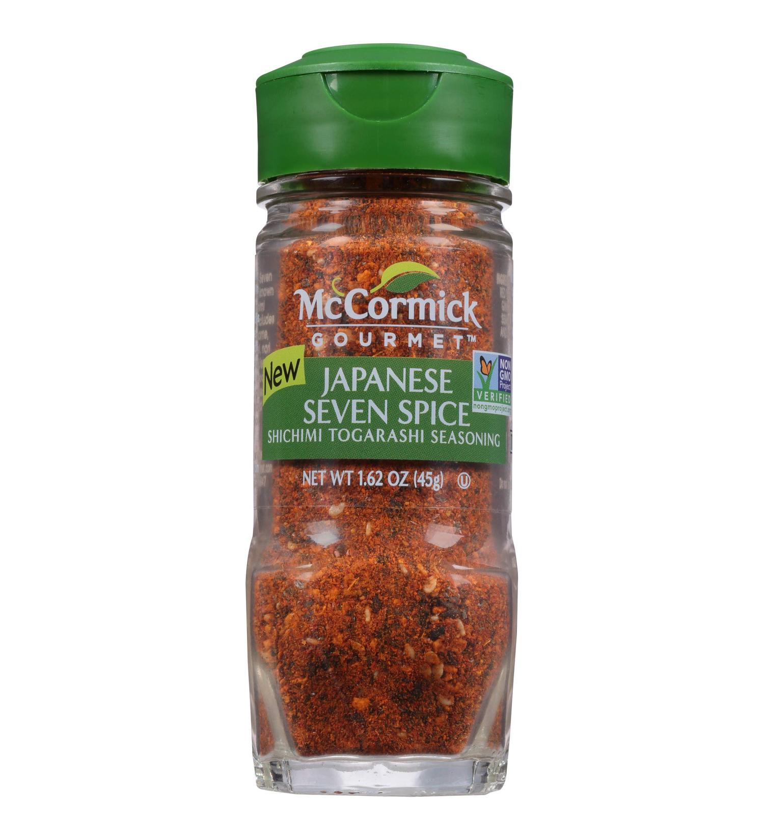 McCormick Gourmet Japanese Seven Spice  1.62 oz JAPANESE 7 SPICE - Buy Online on GoSupps.com