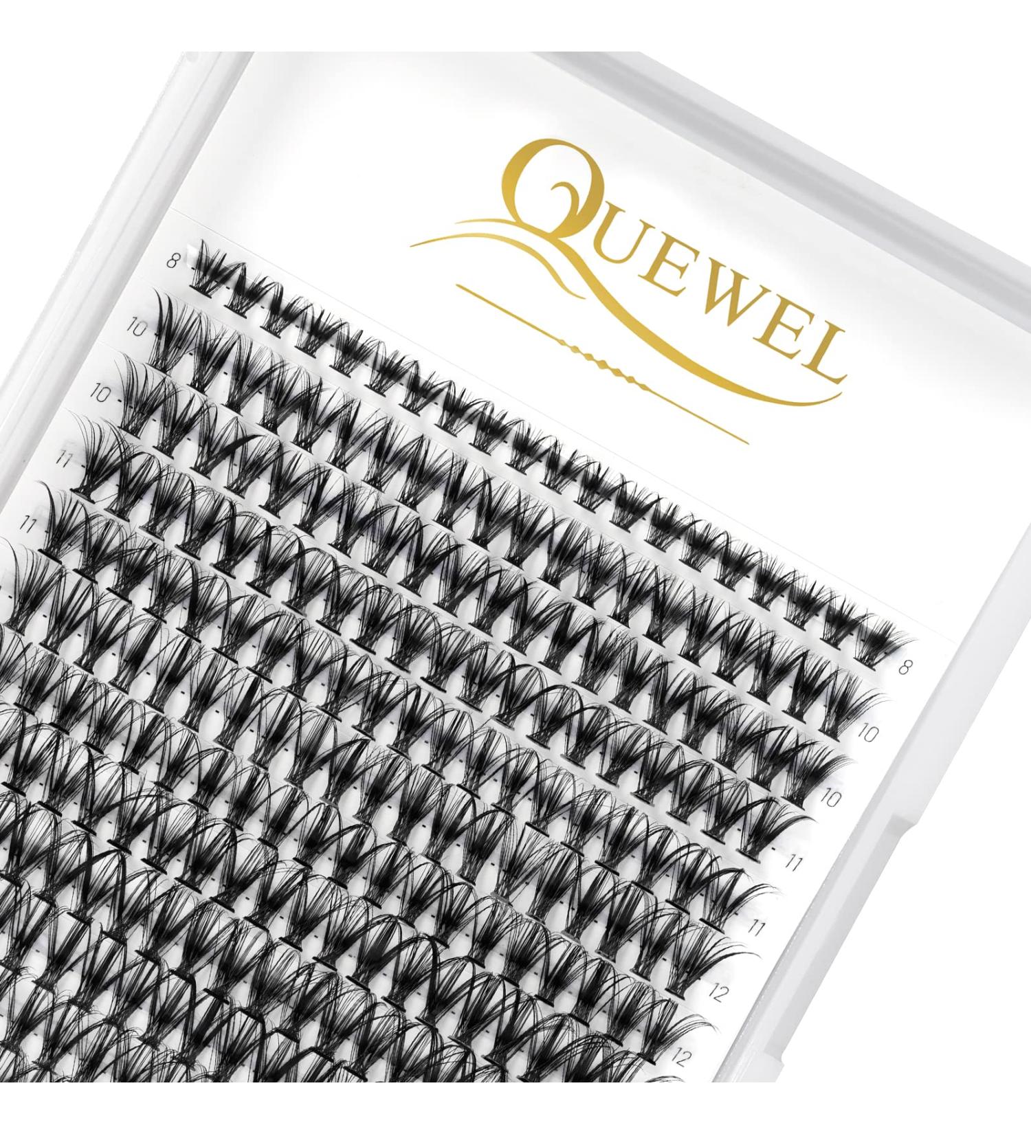 Individual False Eyelashes - 30D 0.07D Curl Mix (8-14mm) - Reusable DIY Cluster Lashes for Stunning Eye Makeup - Buy Online on GoSupps.com